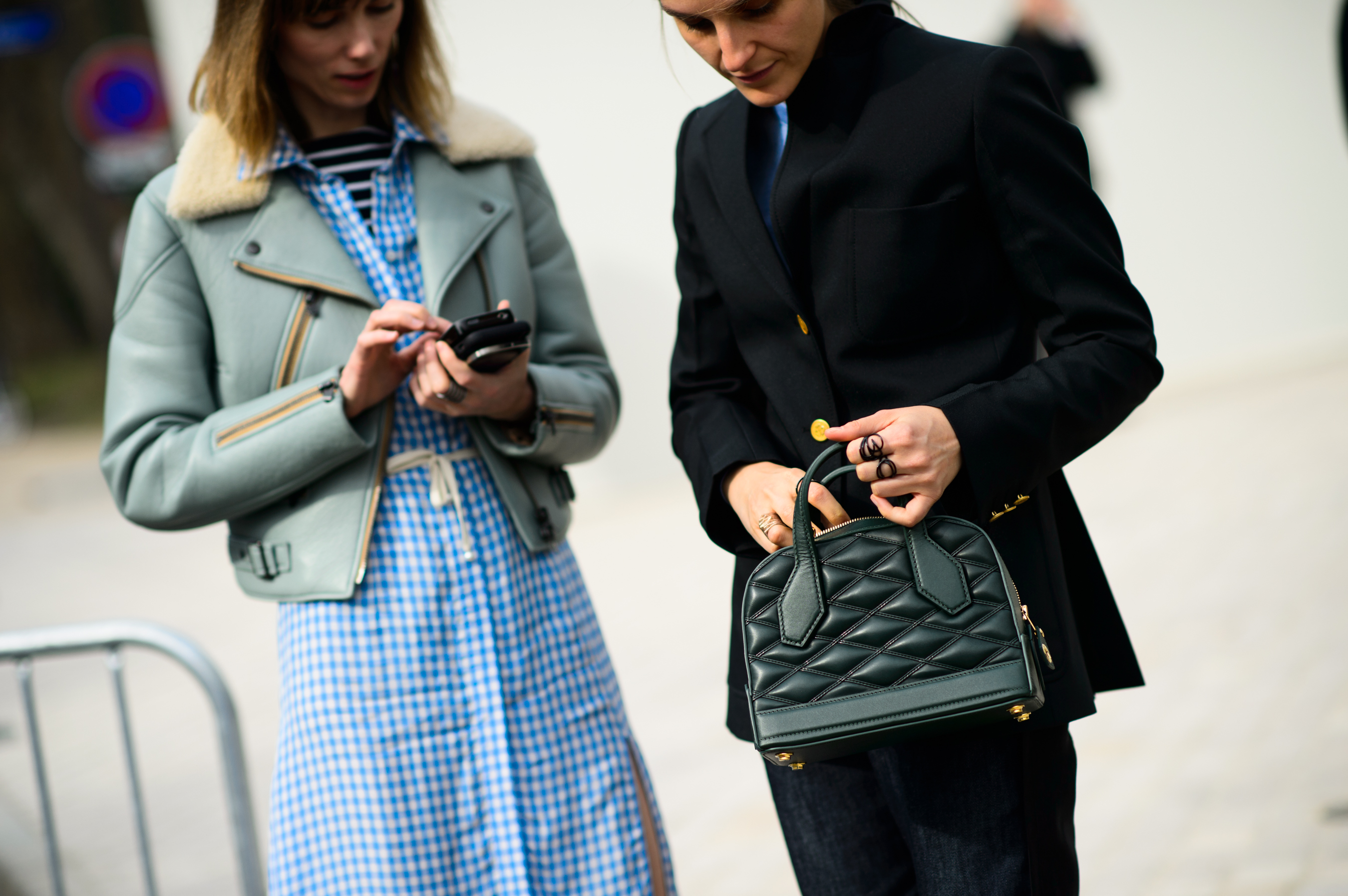 Russian and French women after Louis Vuitton