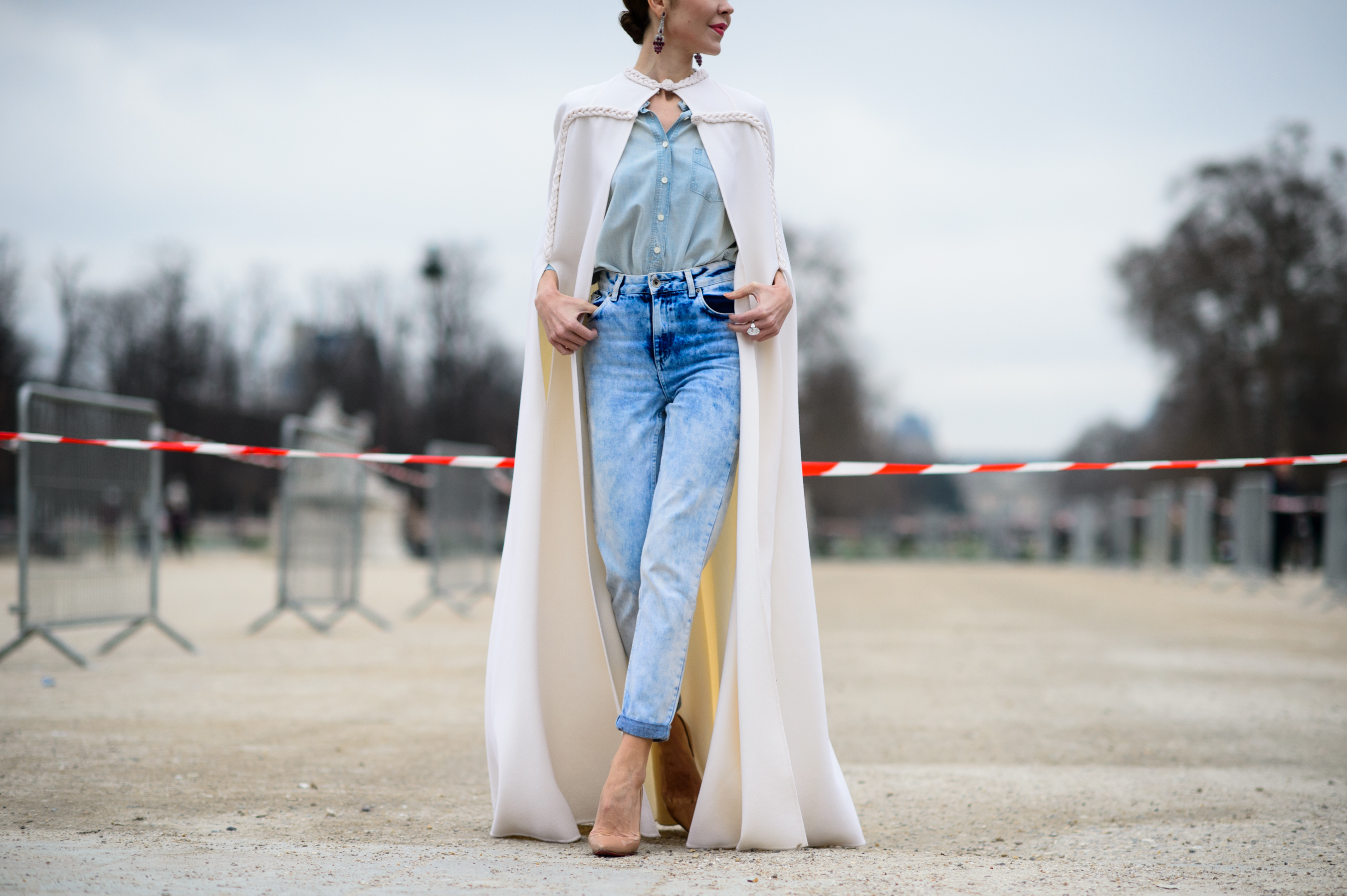 Russian woman in the Jardins des Tuileries