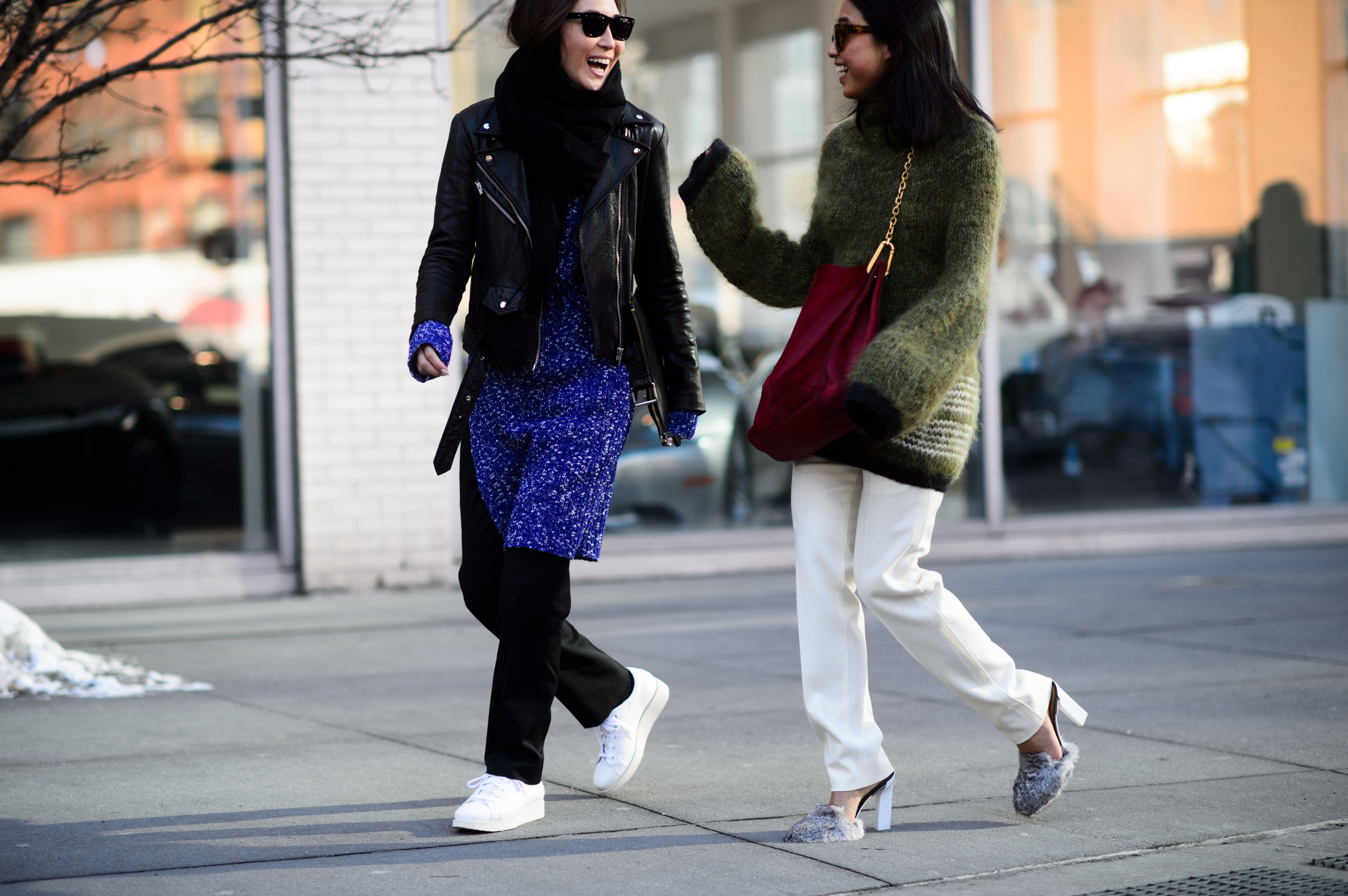American and Australian bloggers in Tribeca