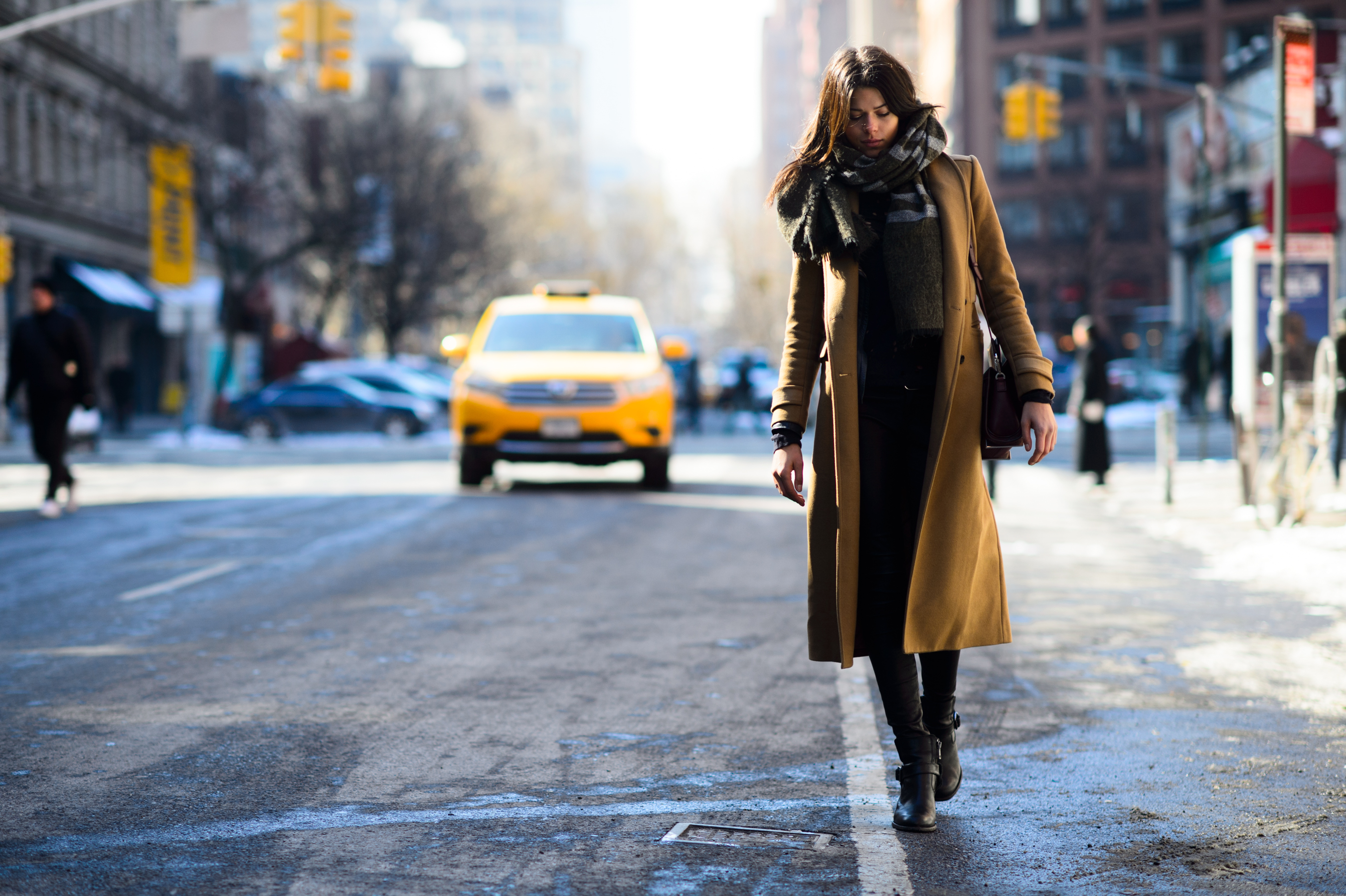 Kiwi model walking in SoHo