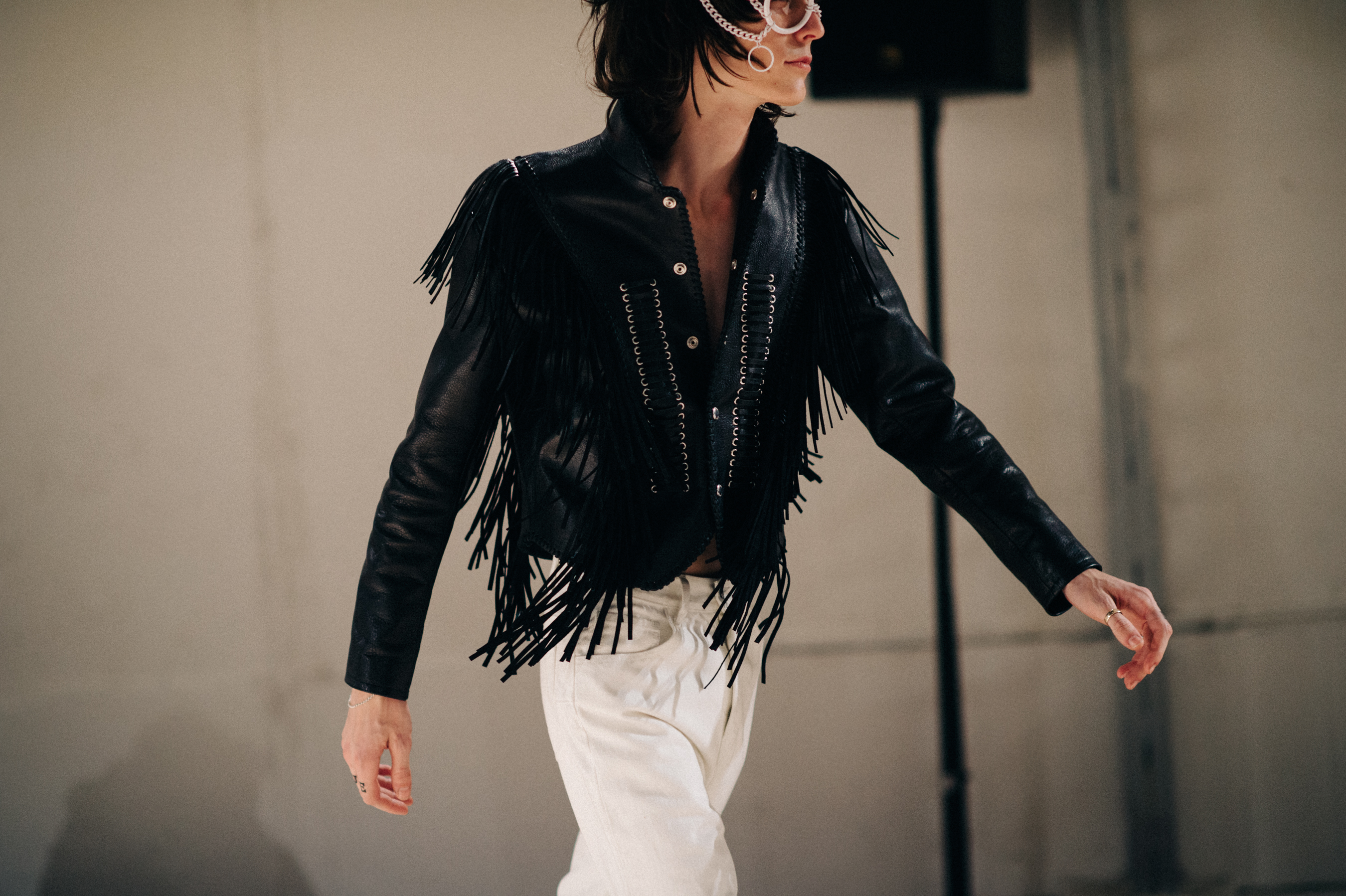 American model Justin Gossman