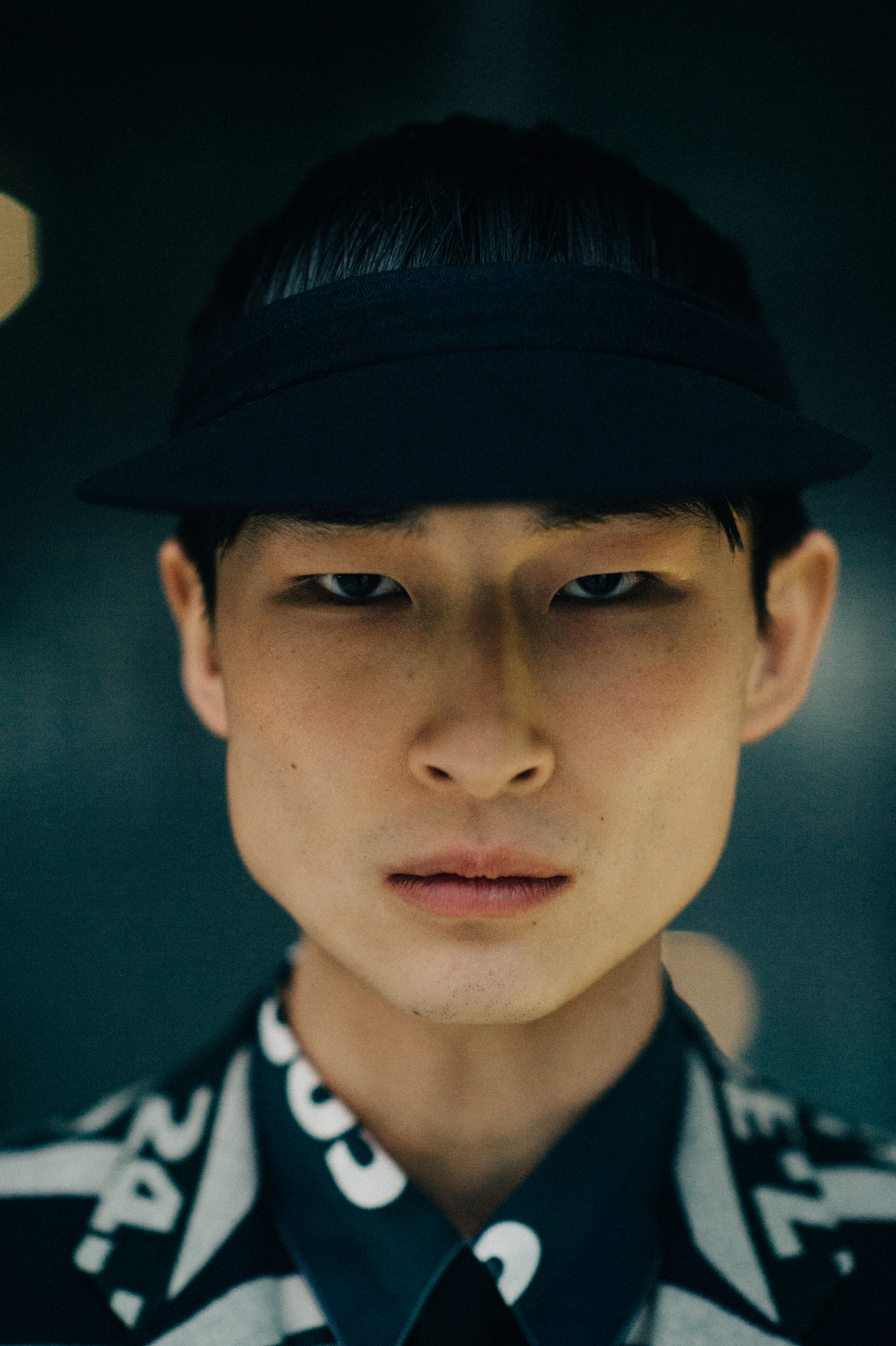 Korean model Sang Woo Kim portrait