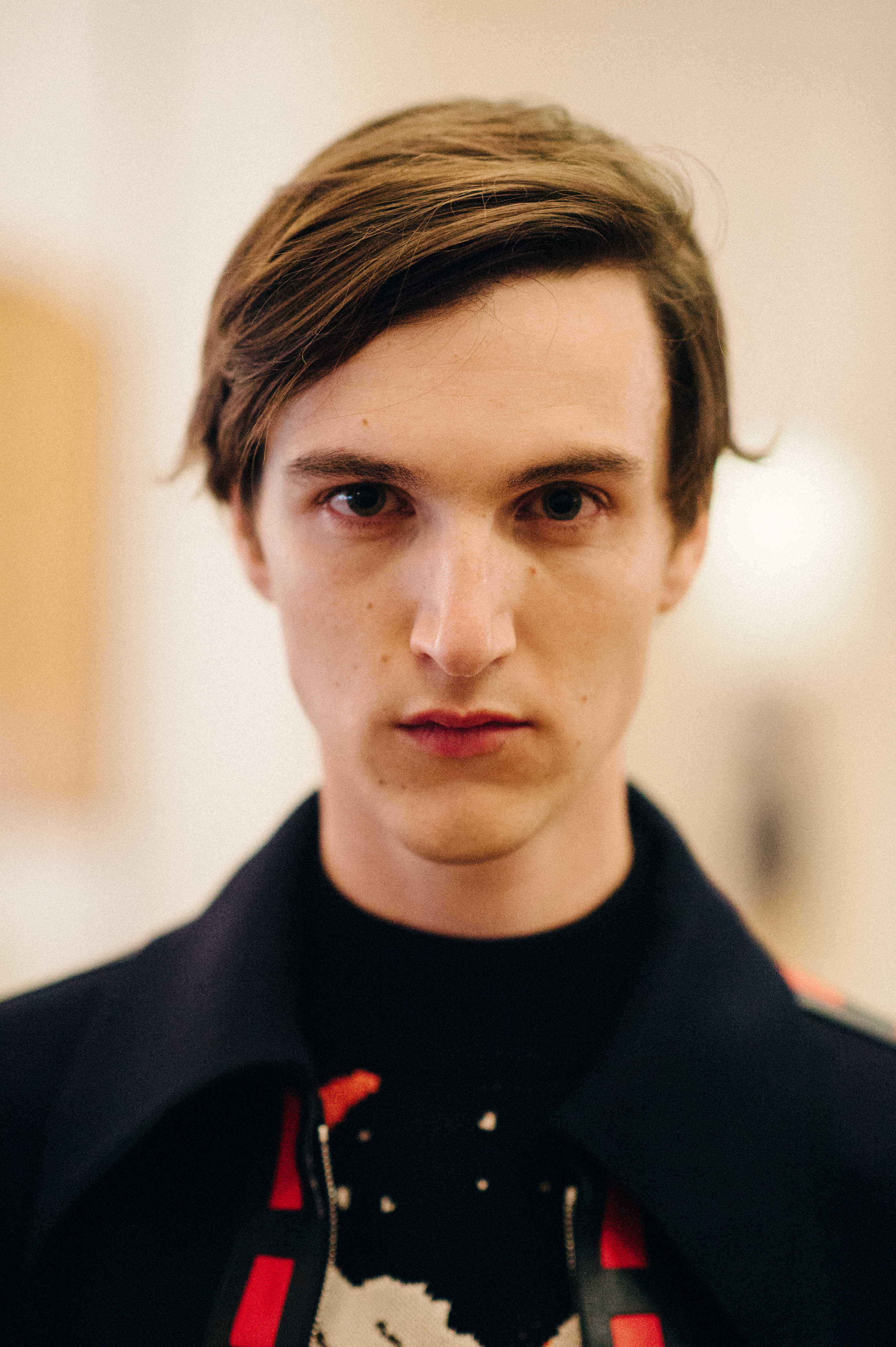 French male model Mathieu Perrais portrait
