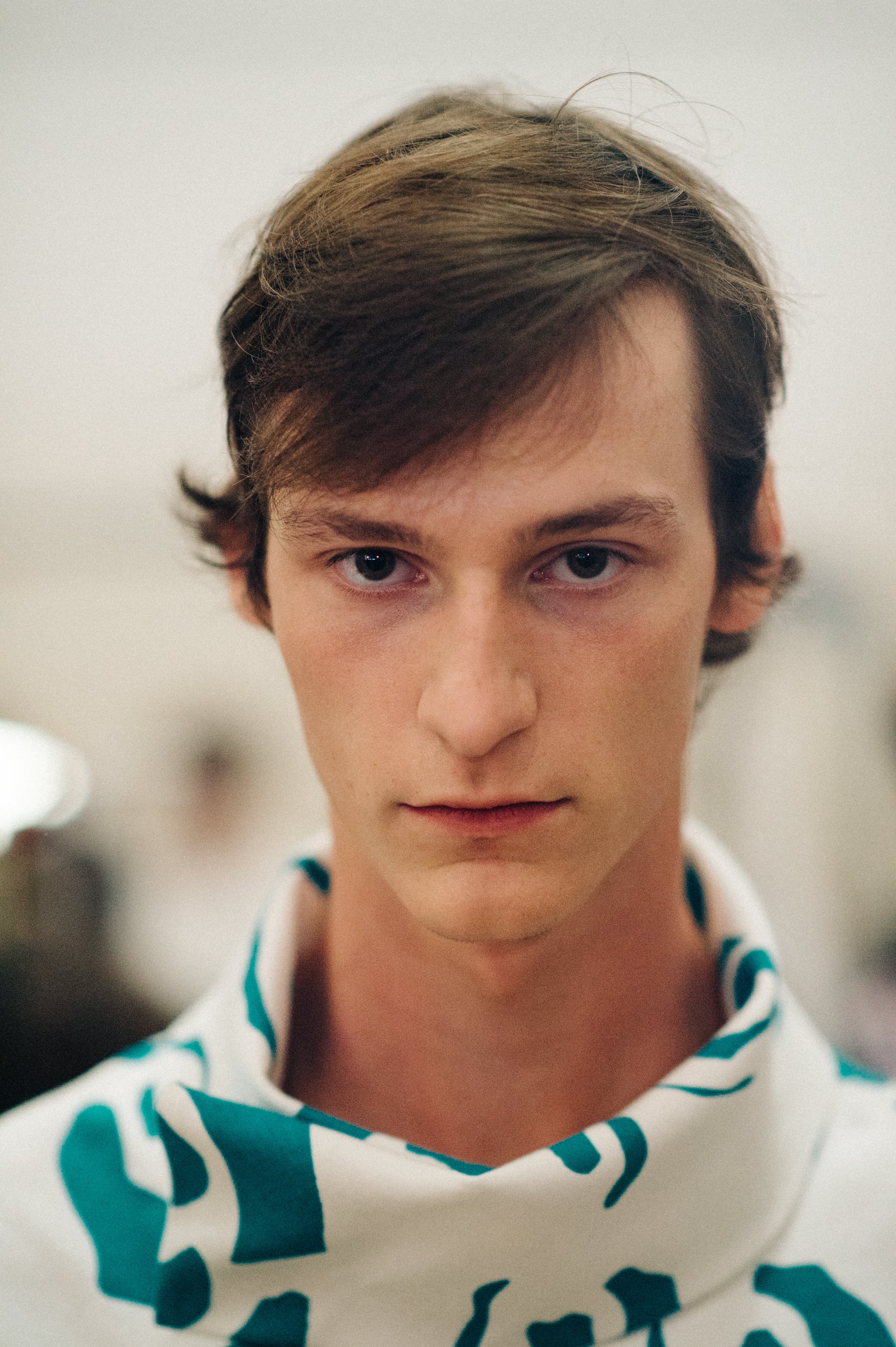 Male model Kevin Cahay portrait