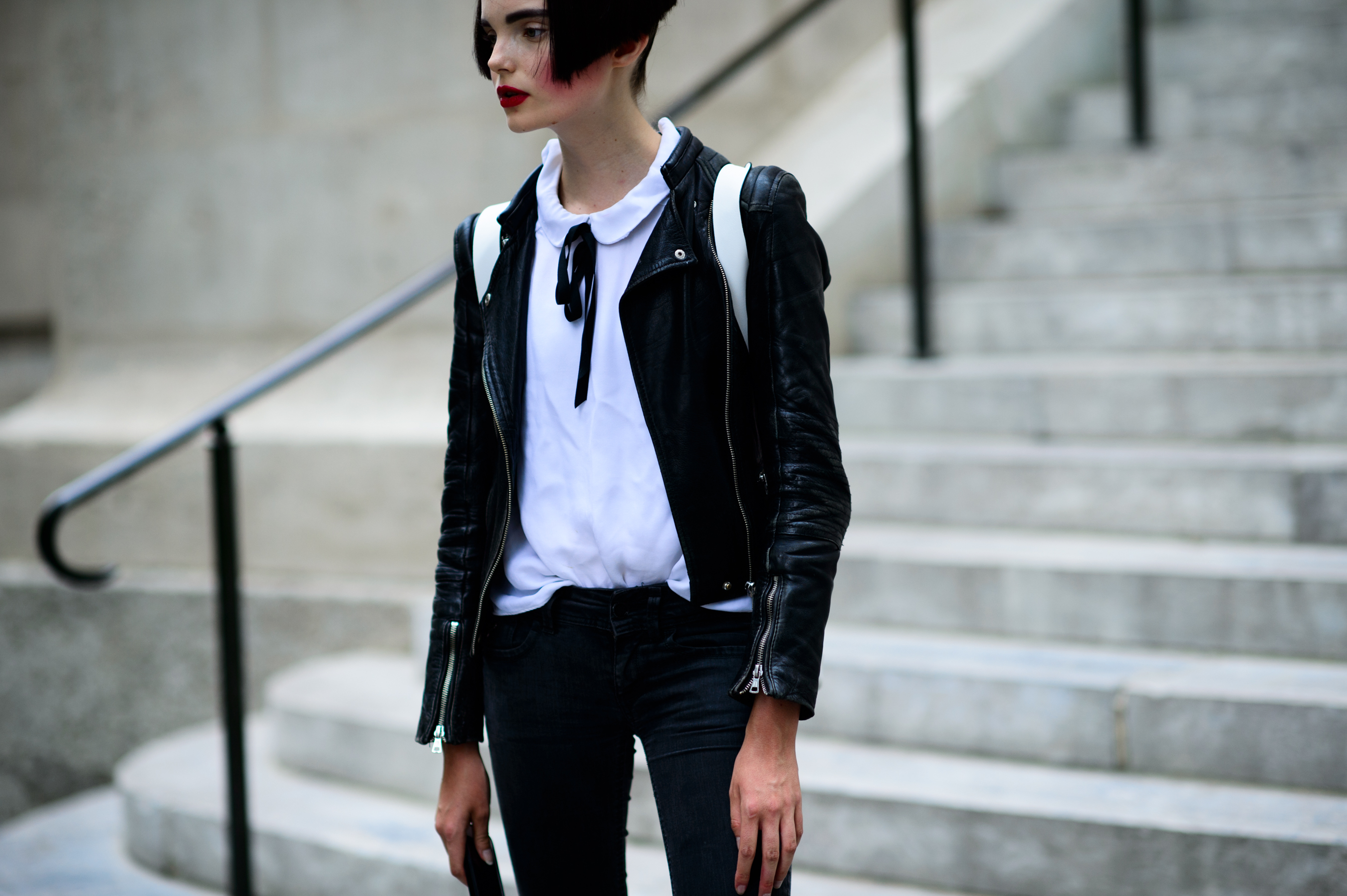 Dutch model after Chanel Haute Couture FW15