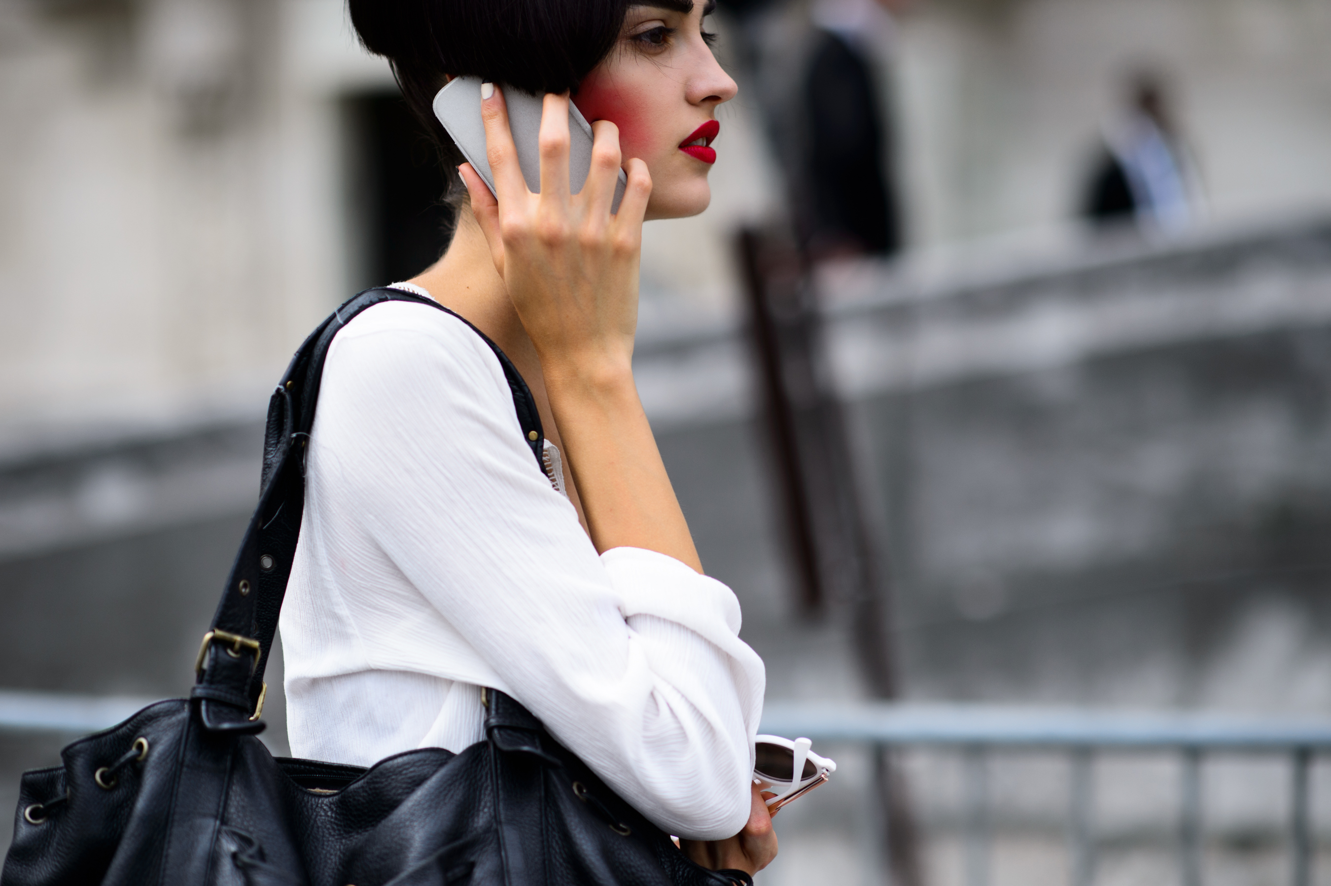 Model after the FW15 show