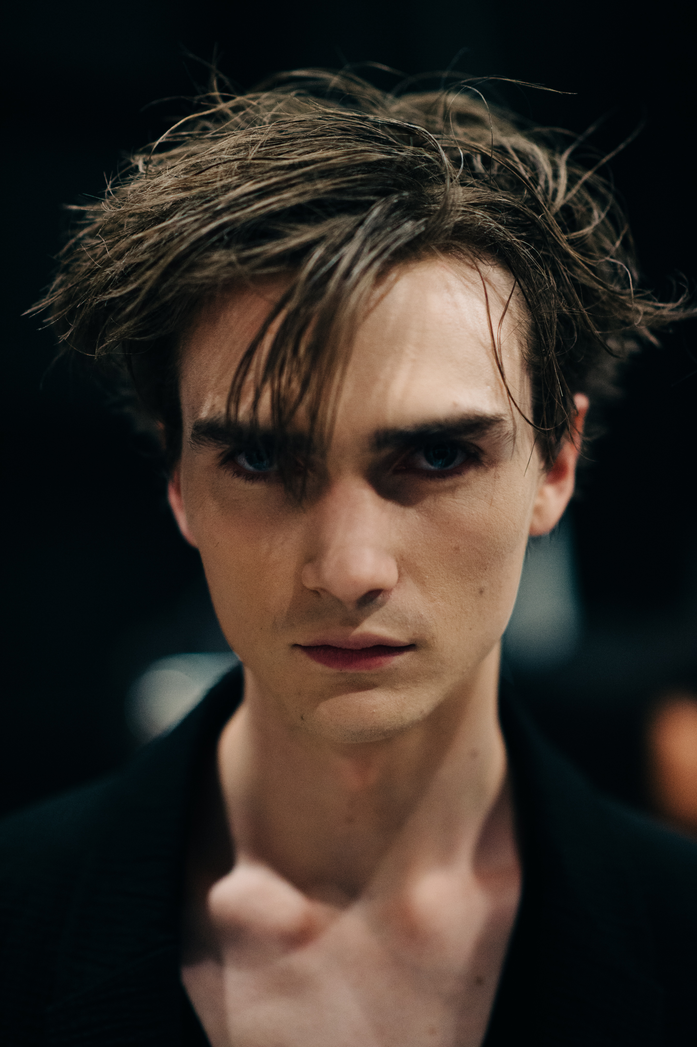 Portrait of an american male model