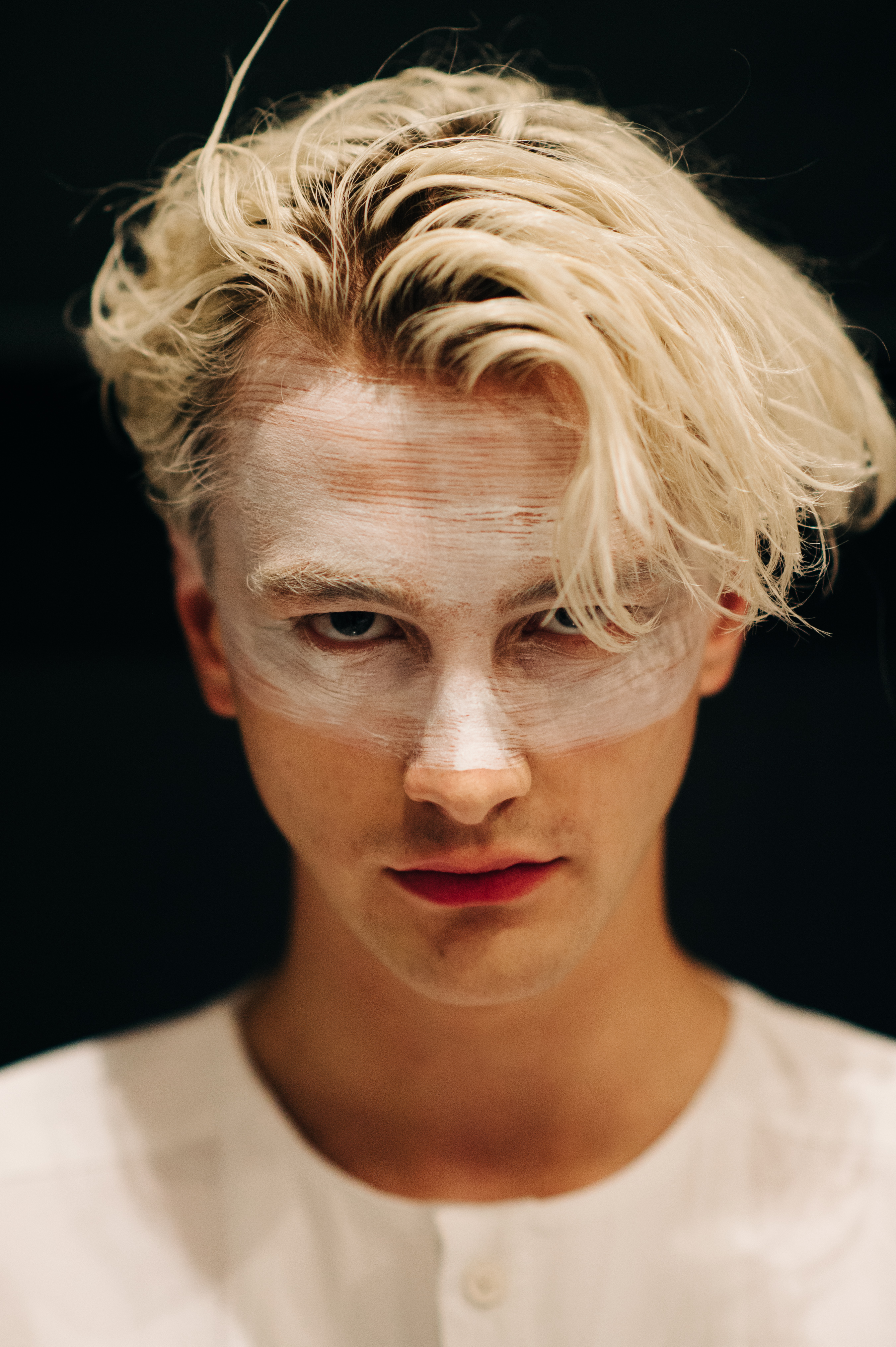 Portrait of american male model