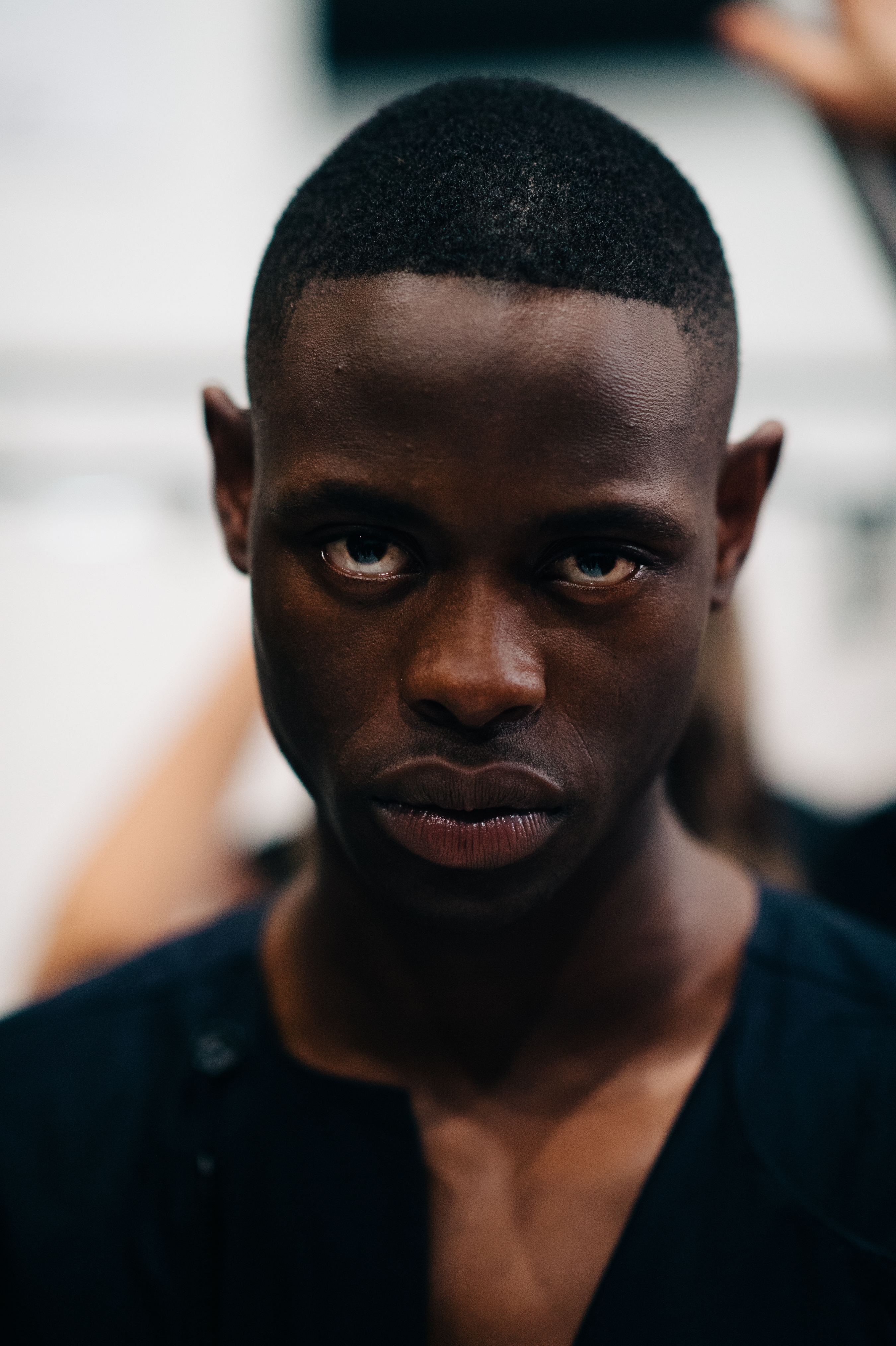 Portrait of male model