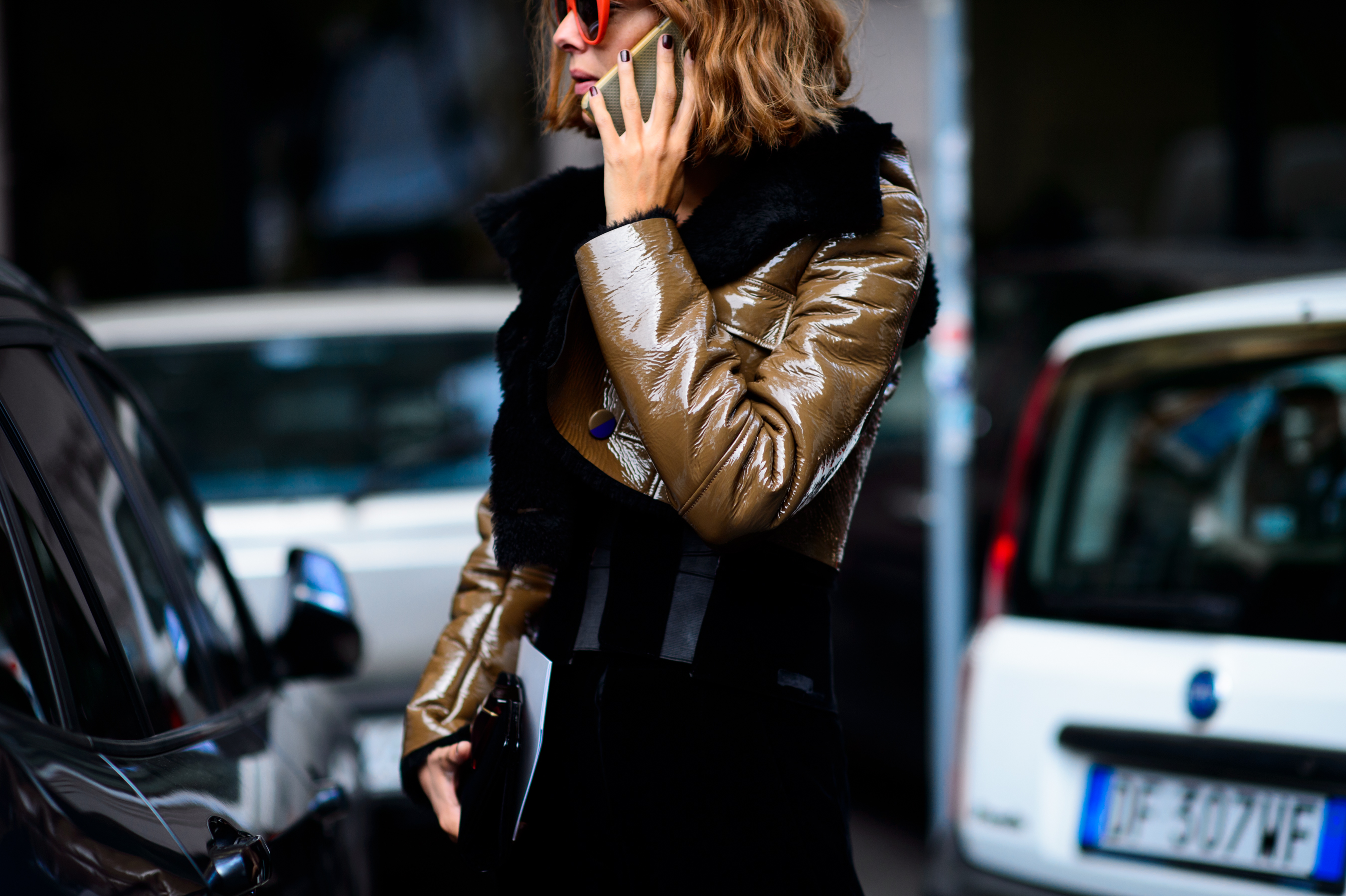Argentinian blogger after Armani show