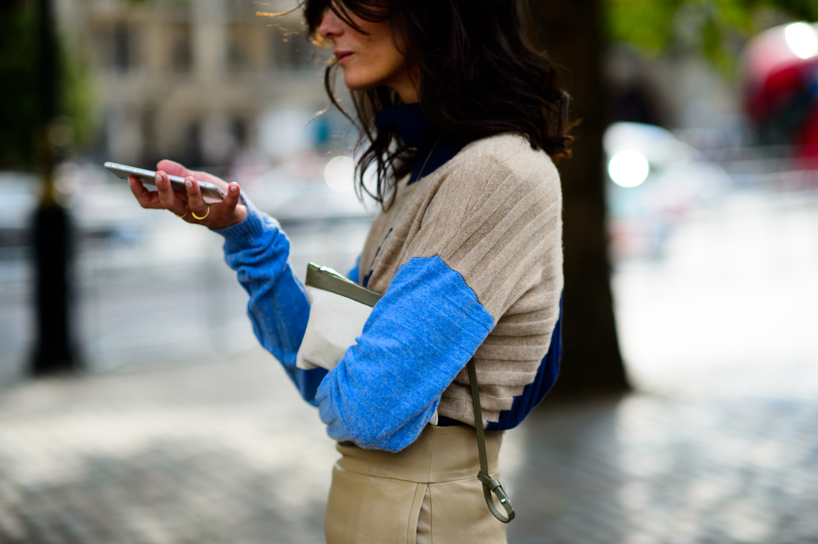 Norwegian blogger before Topshop show