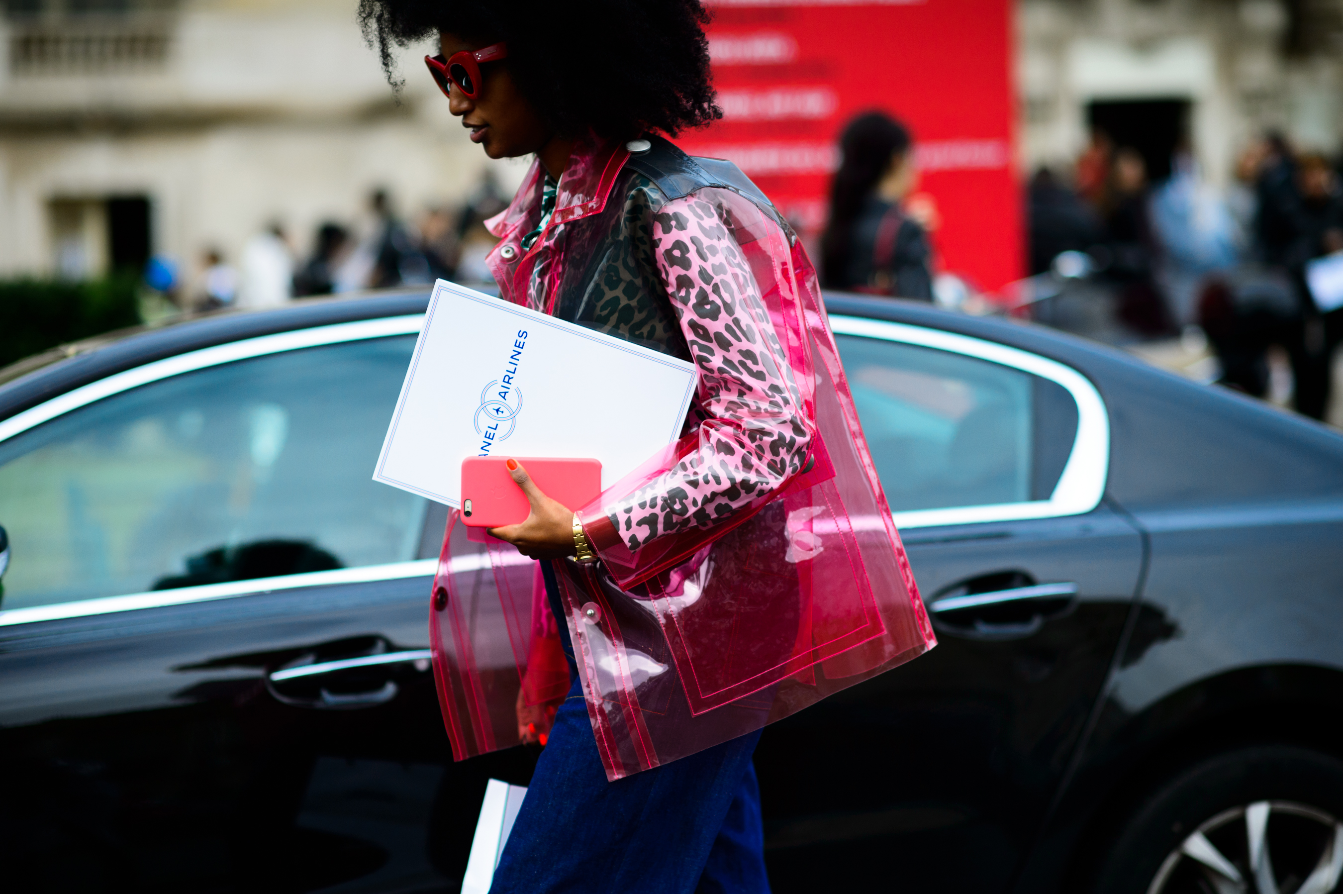 Fashion editor after Chanel show