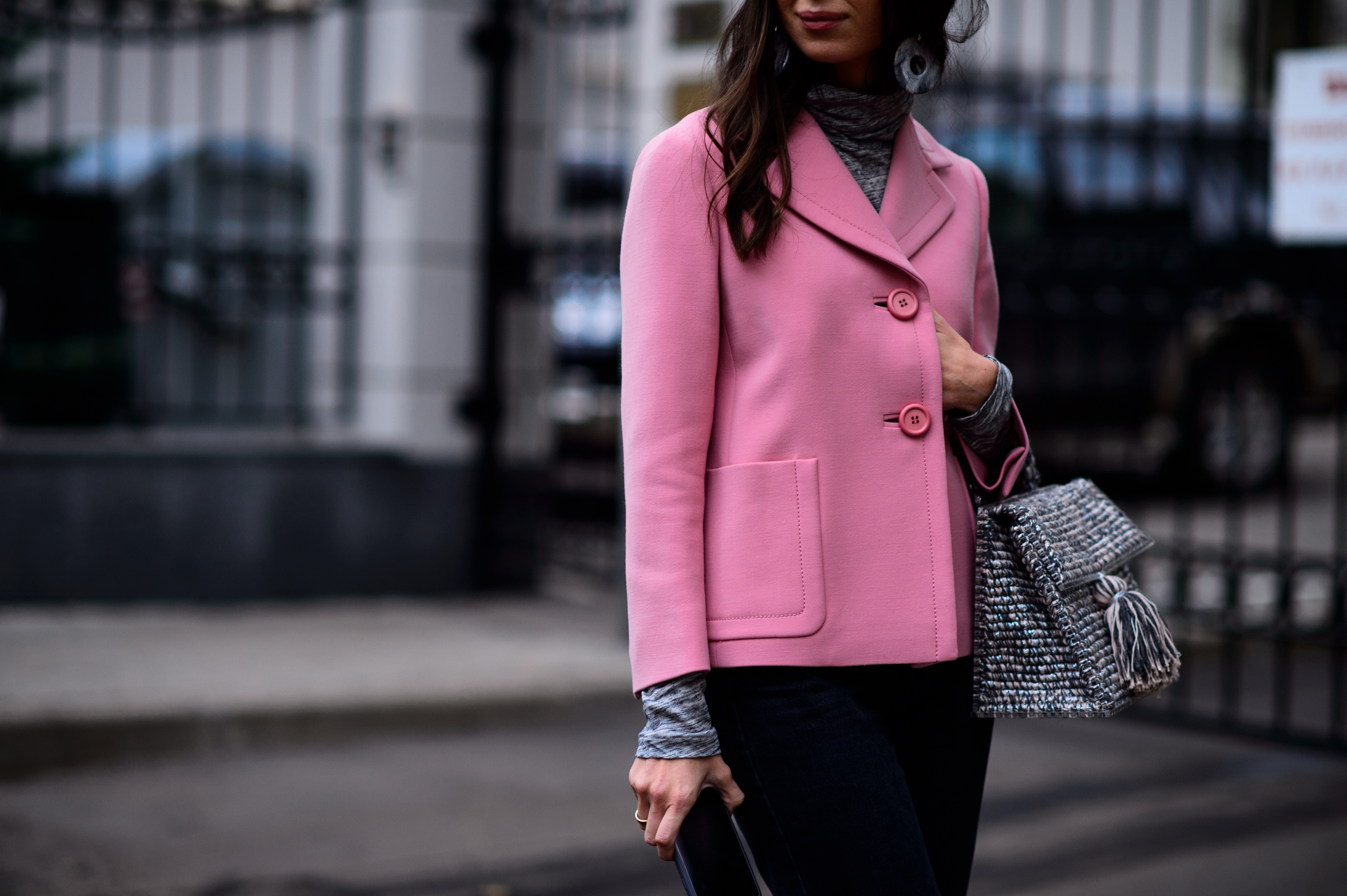 Georgian woman on the street
