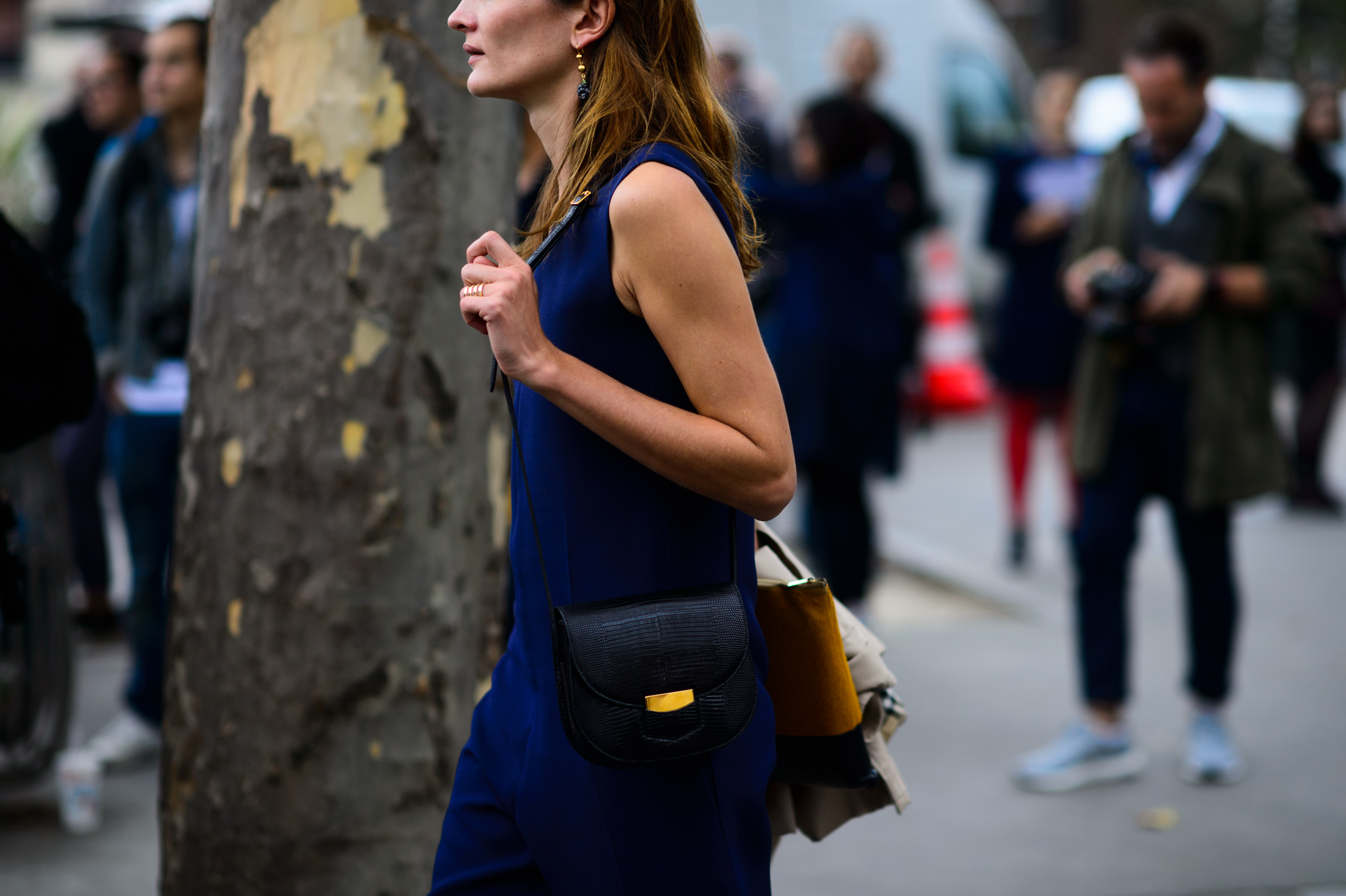 Woman after the show