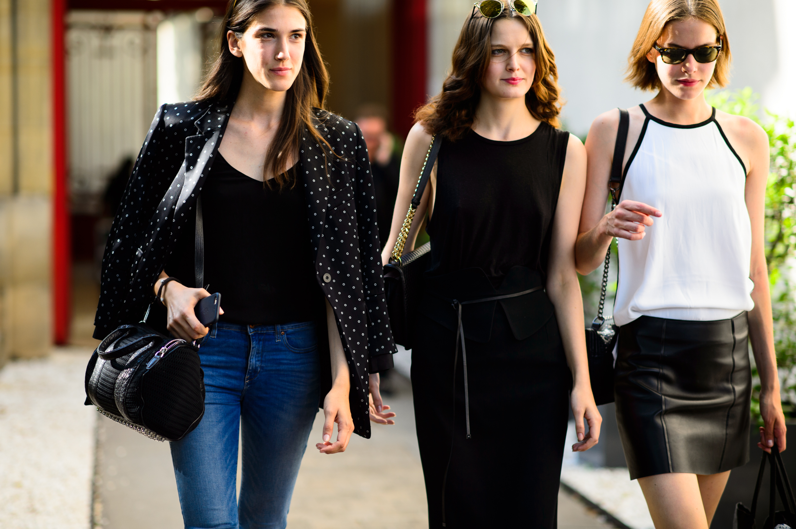 Three models after the show