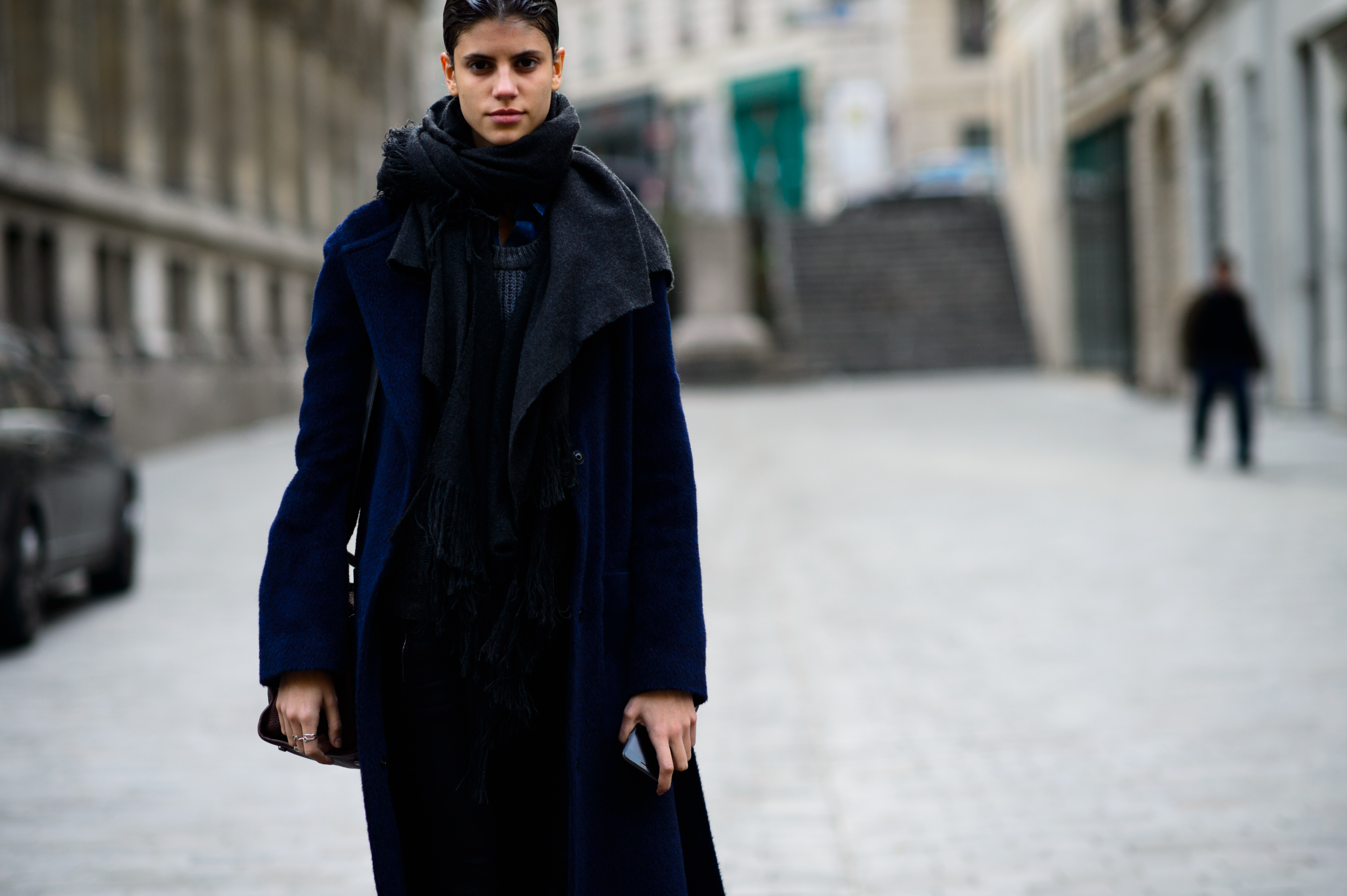 Model after Y-3 show