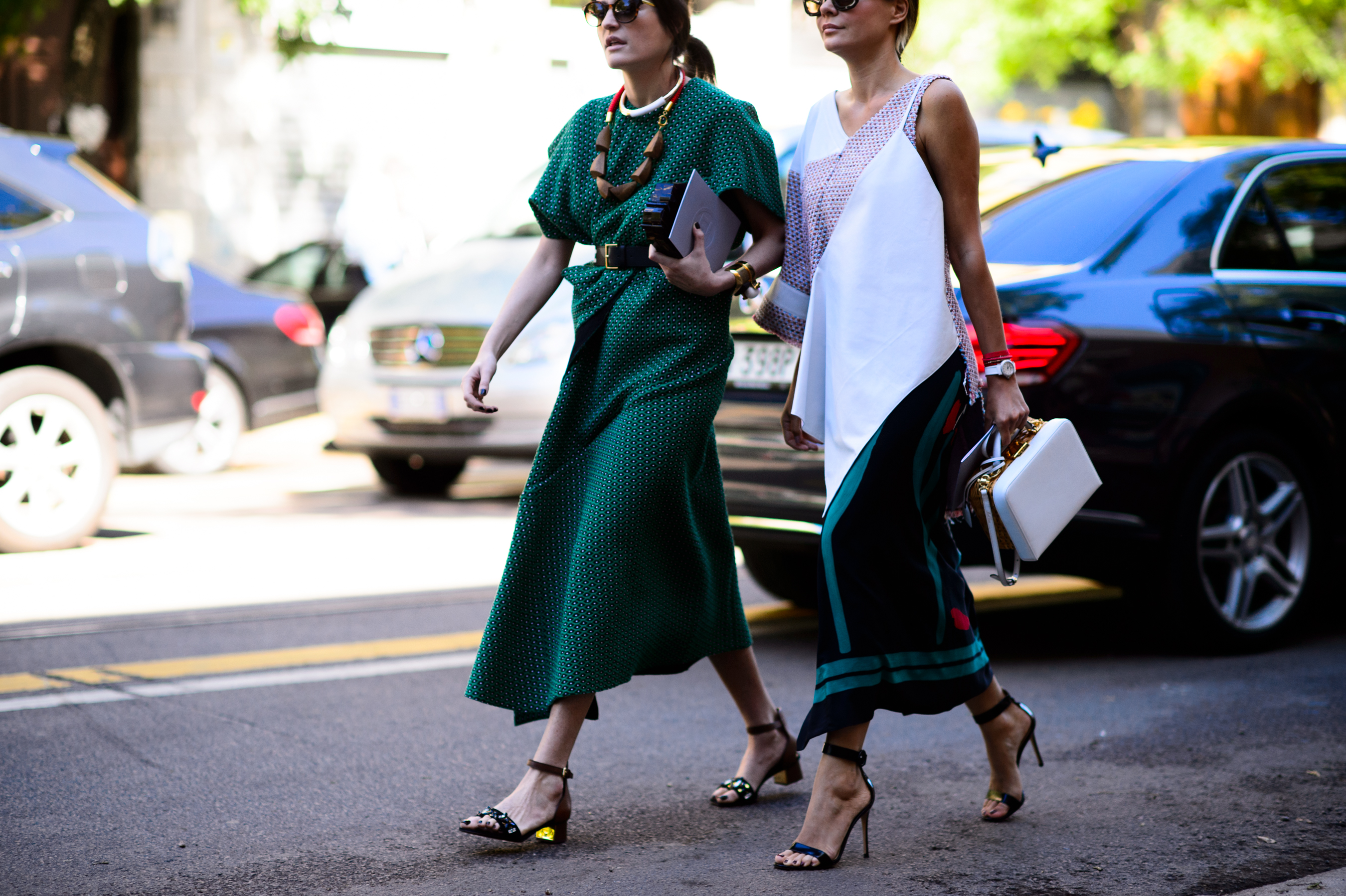 Two Russian women after the show