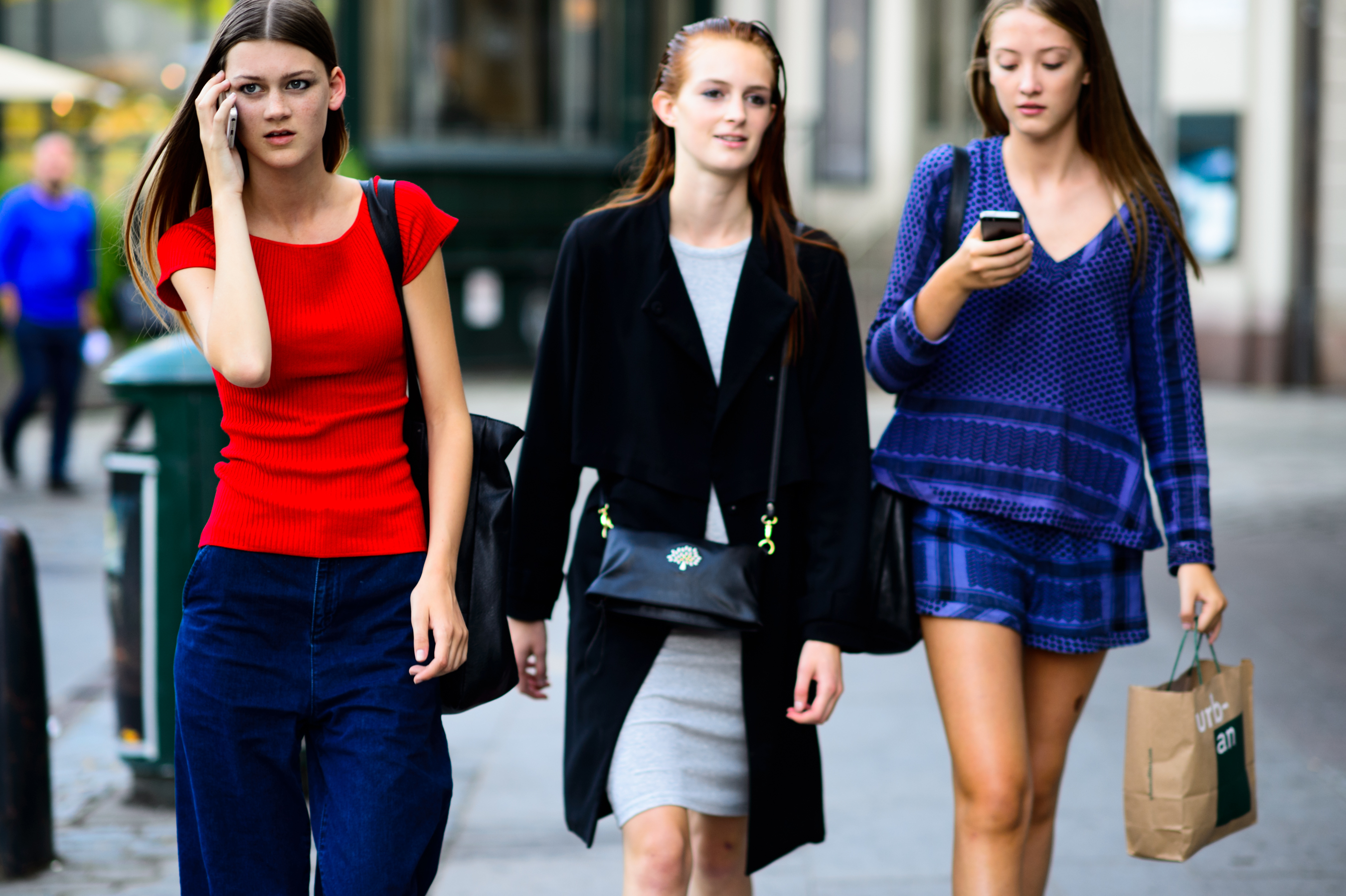 Three models after the show