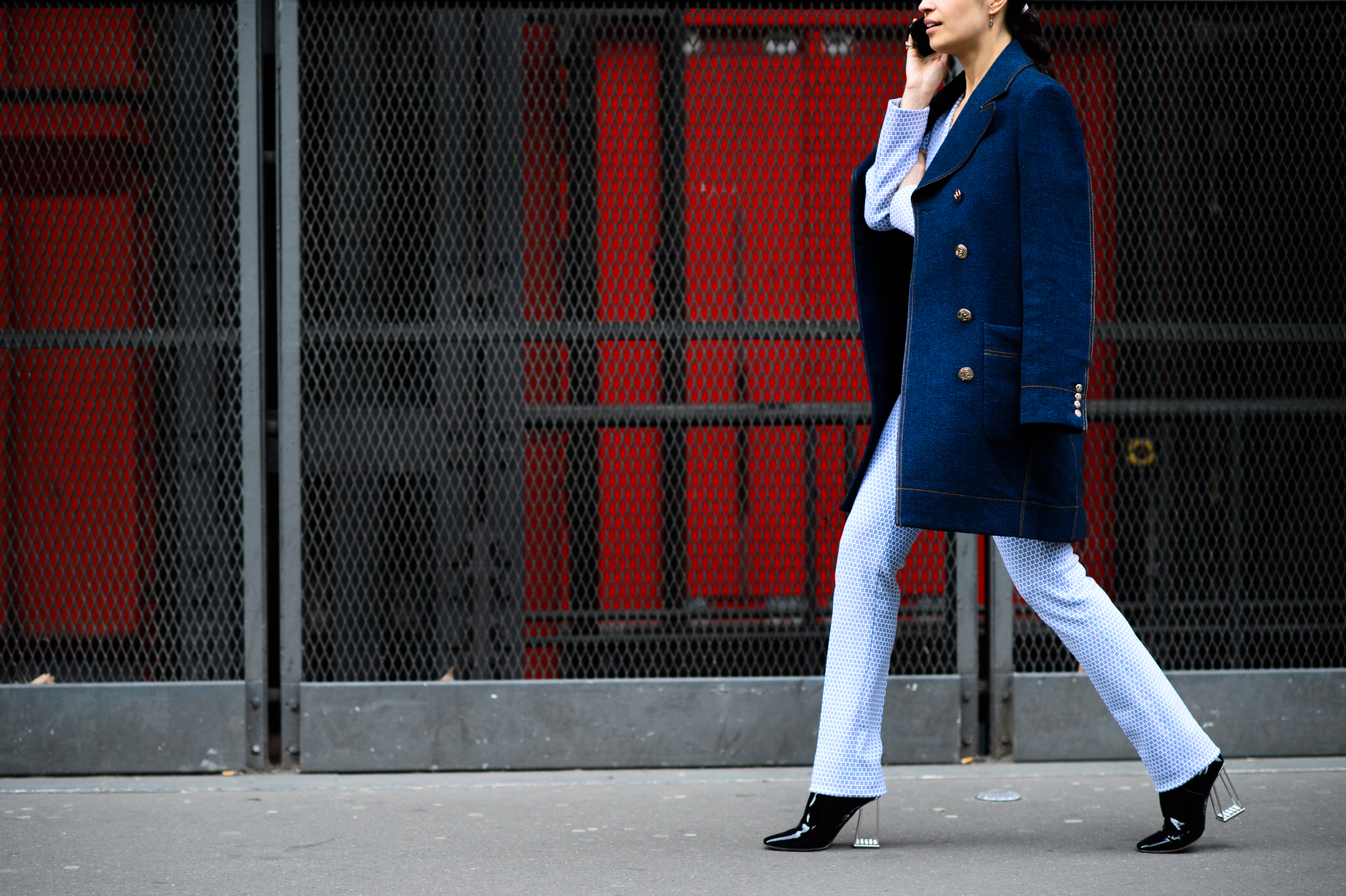 Tank magazine editor after Sacai