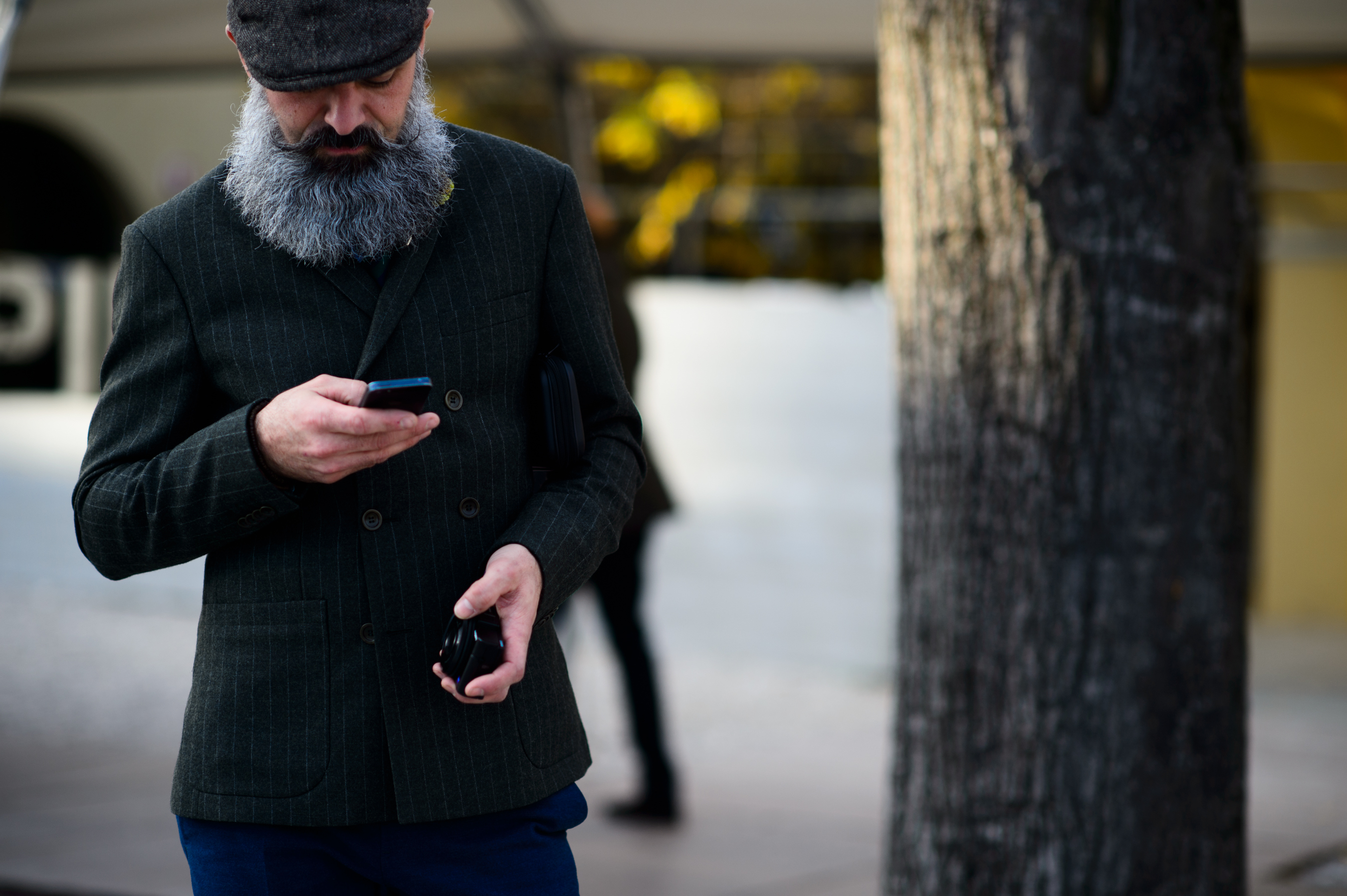 Man with beard and moustache