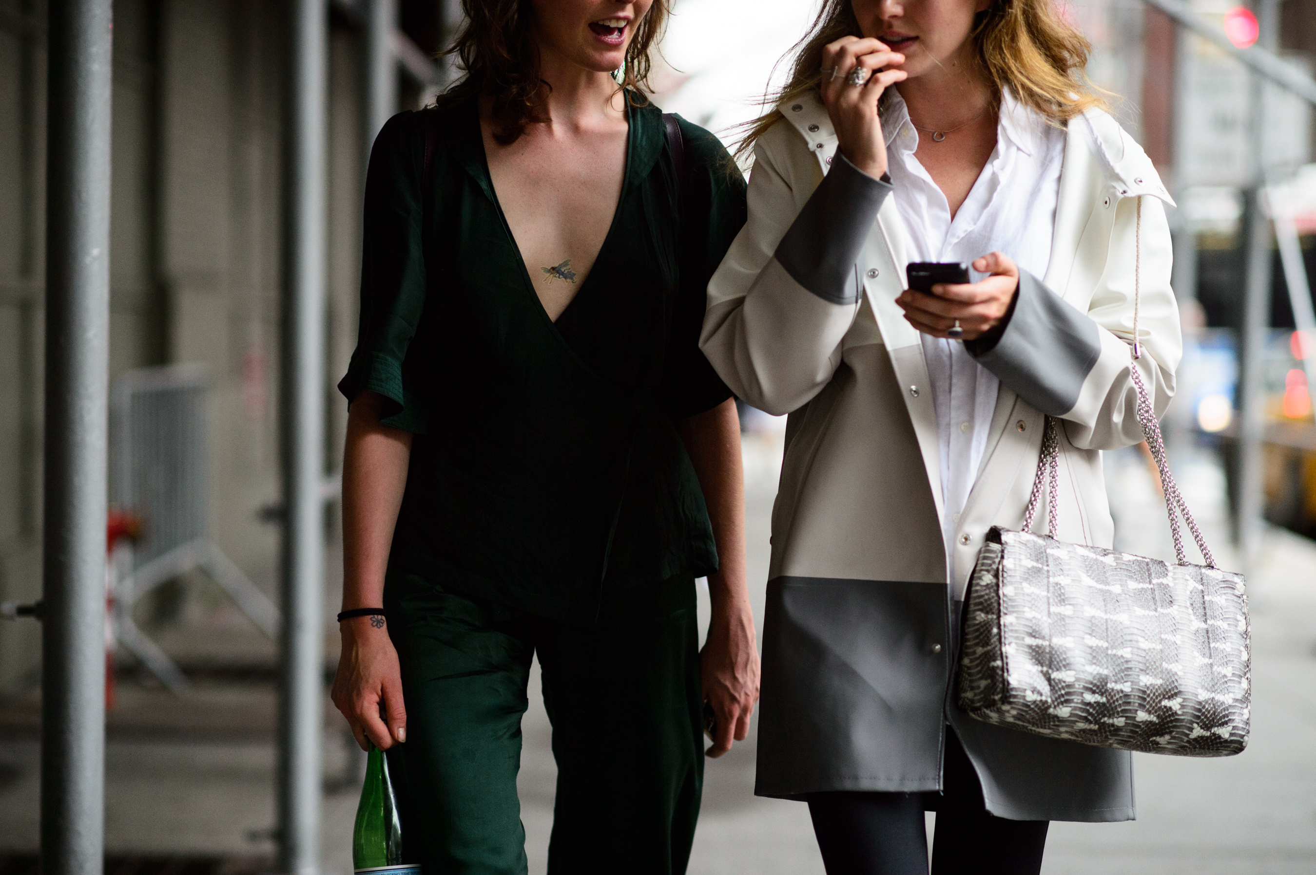 Two women after the show