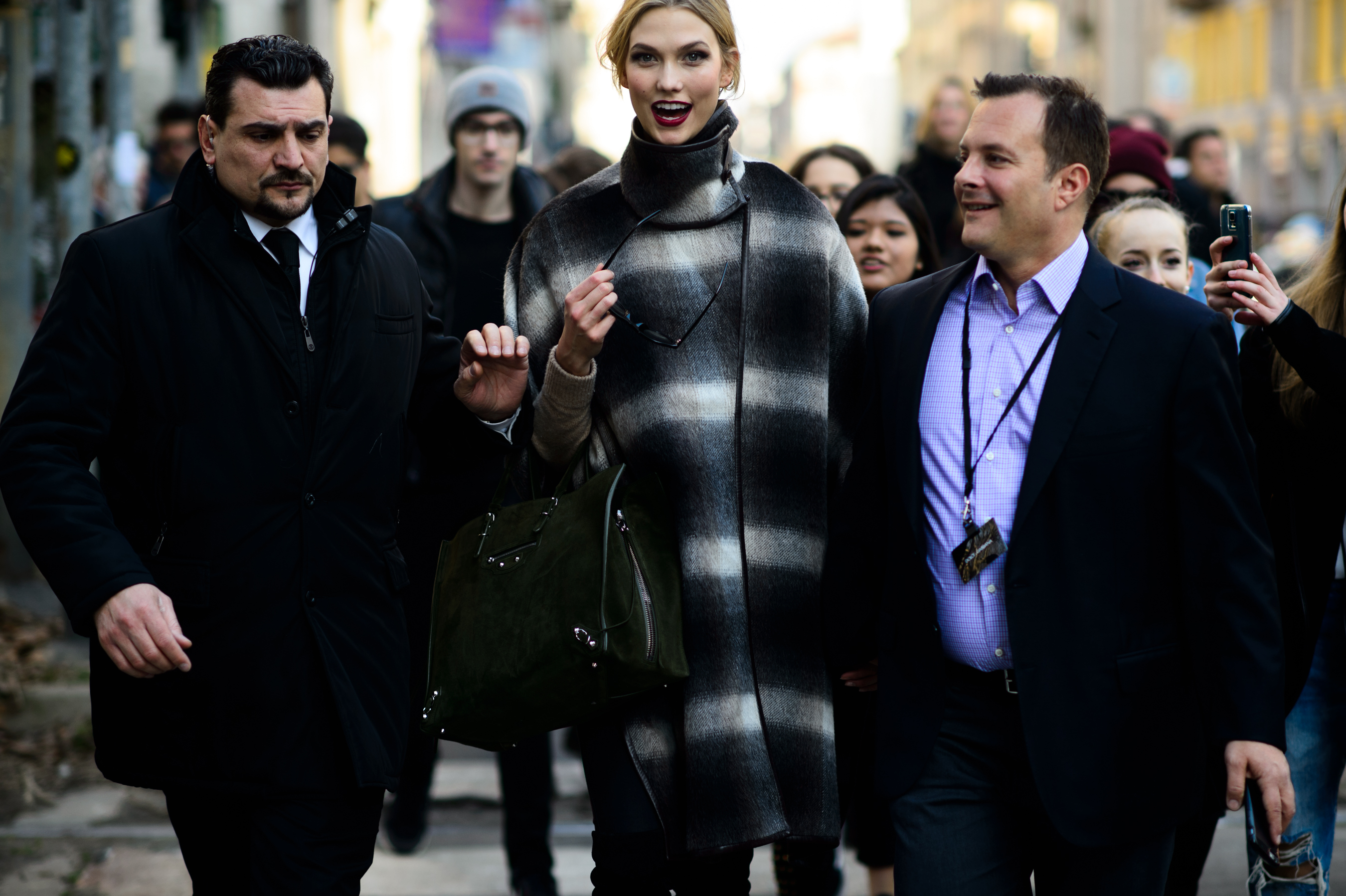 American supermodel after the show