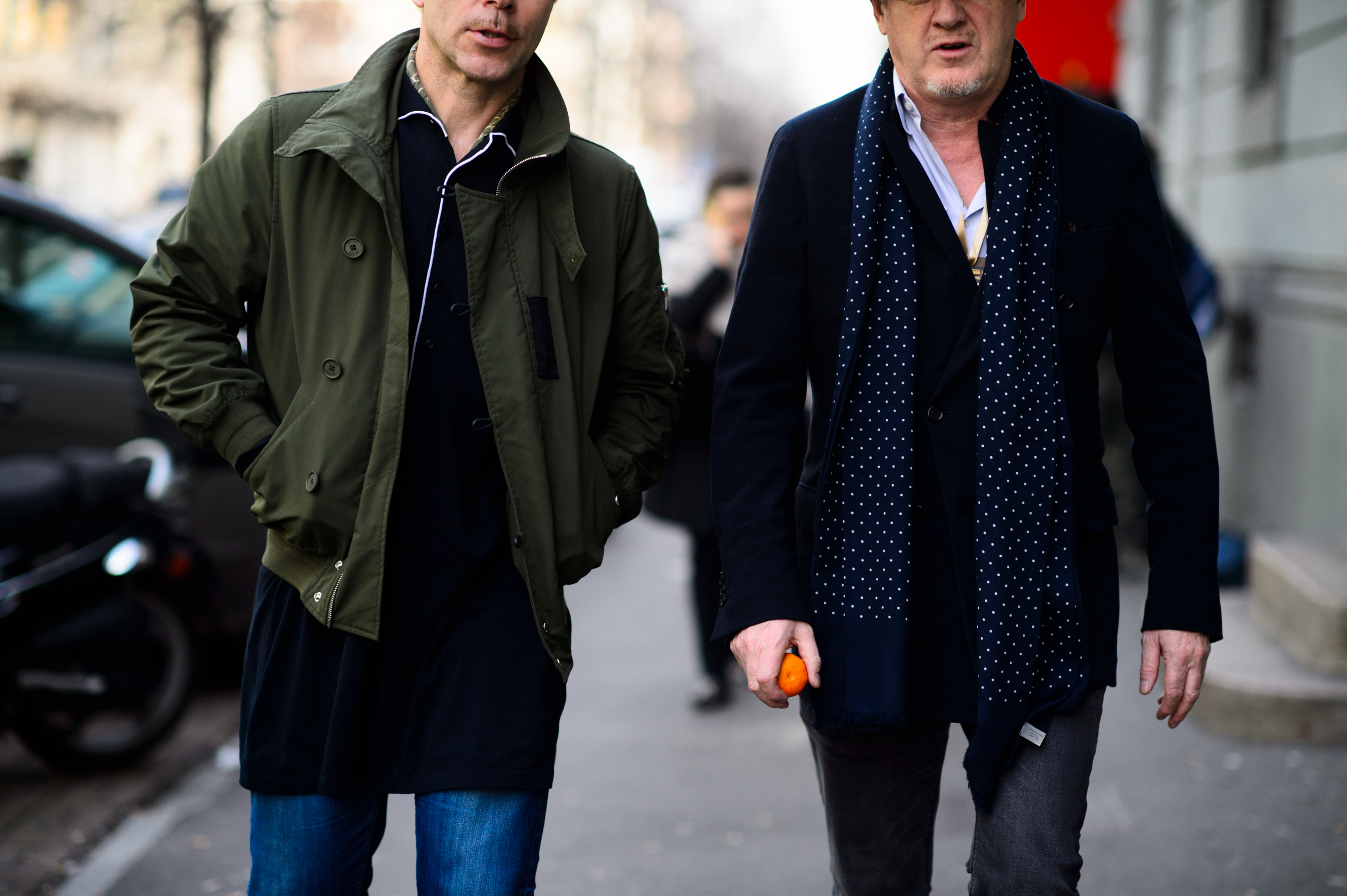 Two men after the show