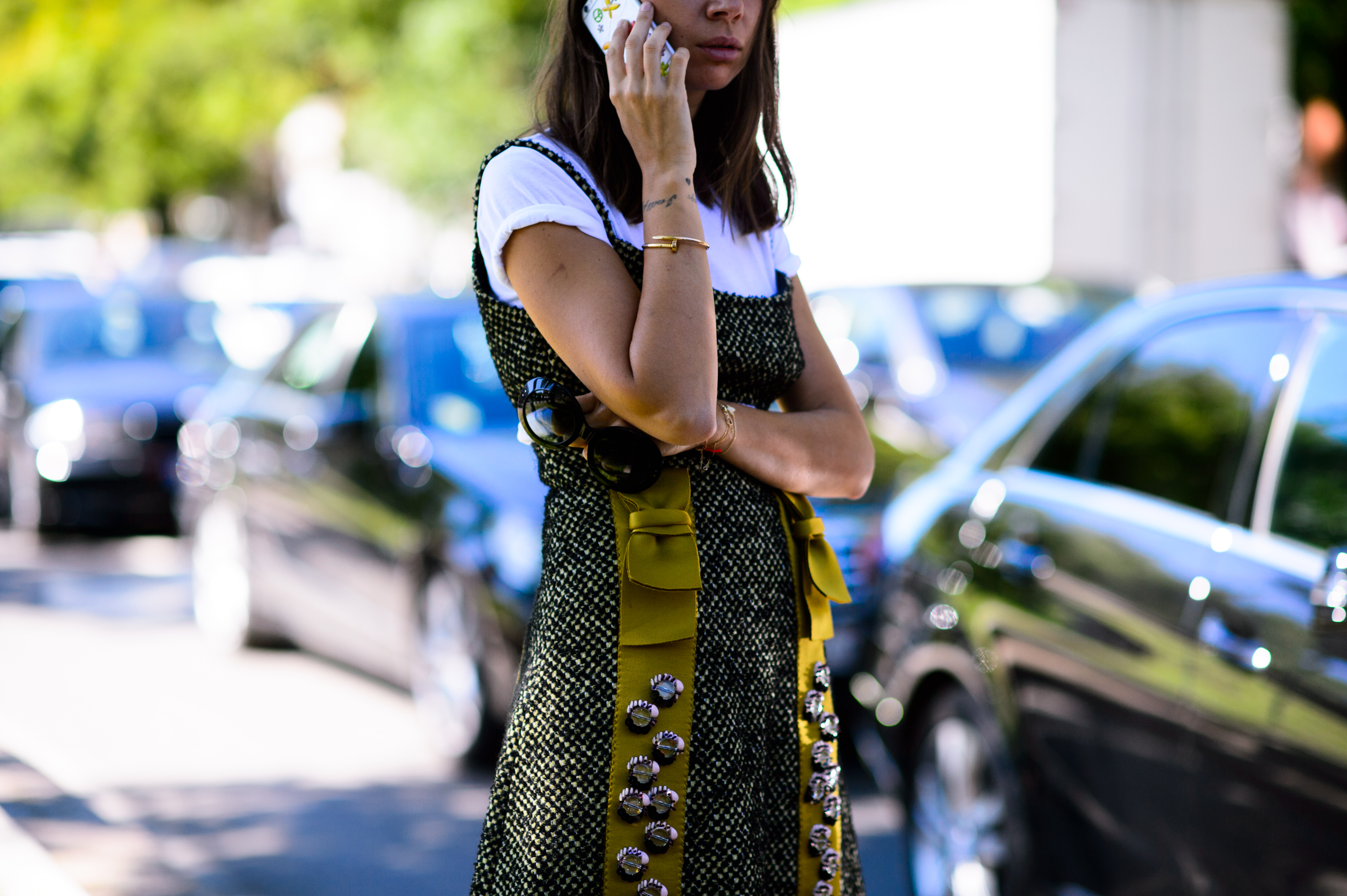 Russian buyer and stylist after Fendi show