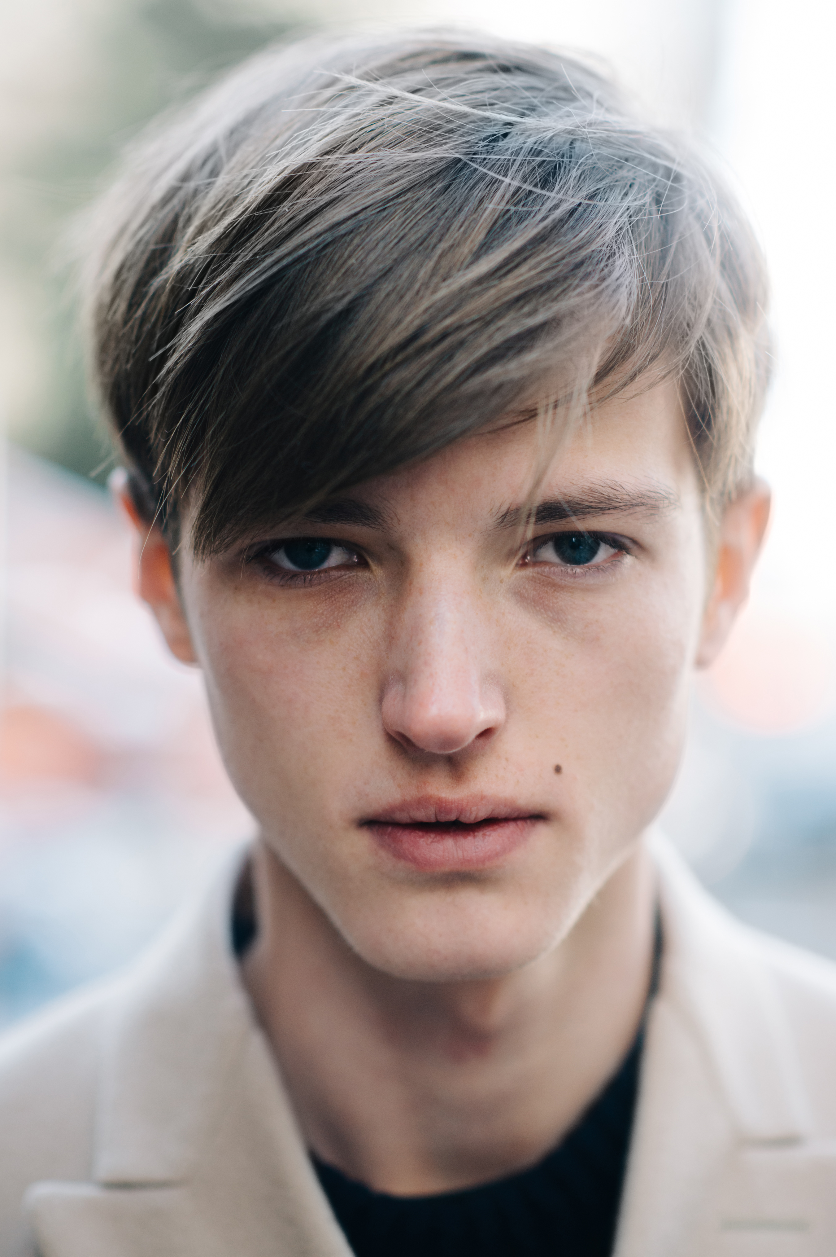 Portrait of a male model