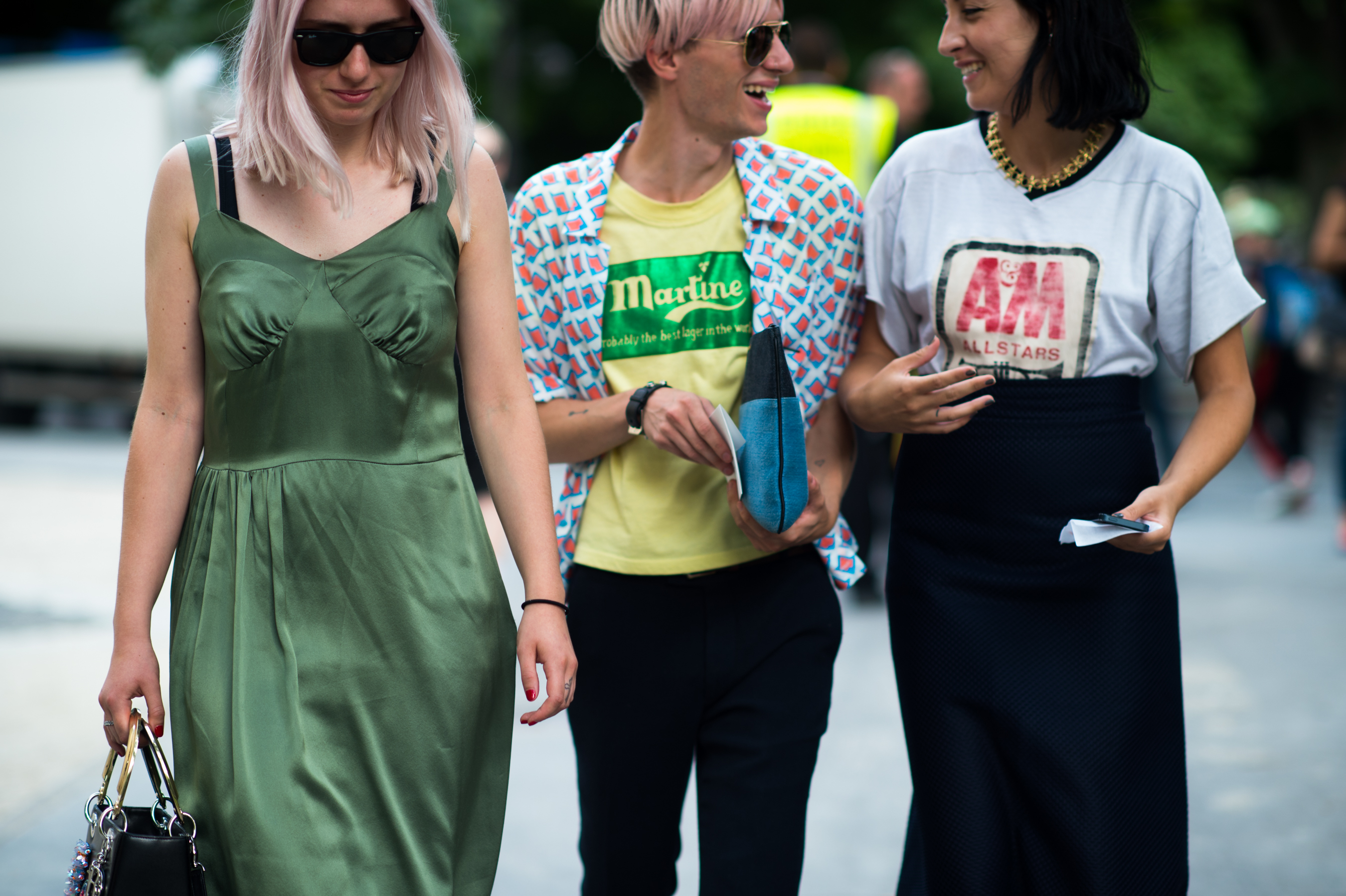 Three British editors attending fashion weeks