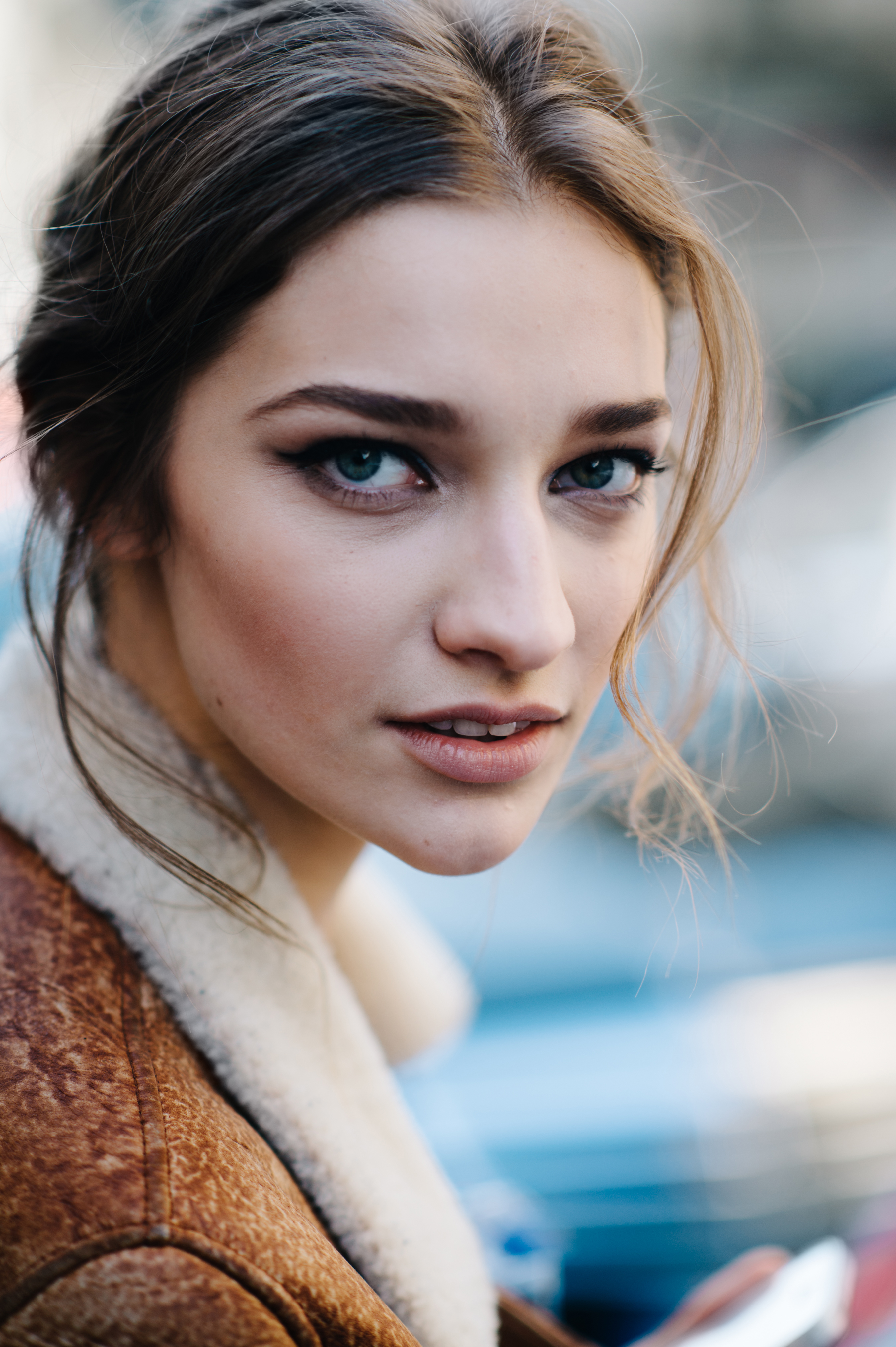 Portrait of Lithuanian model