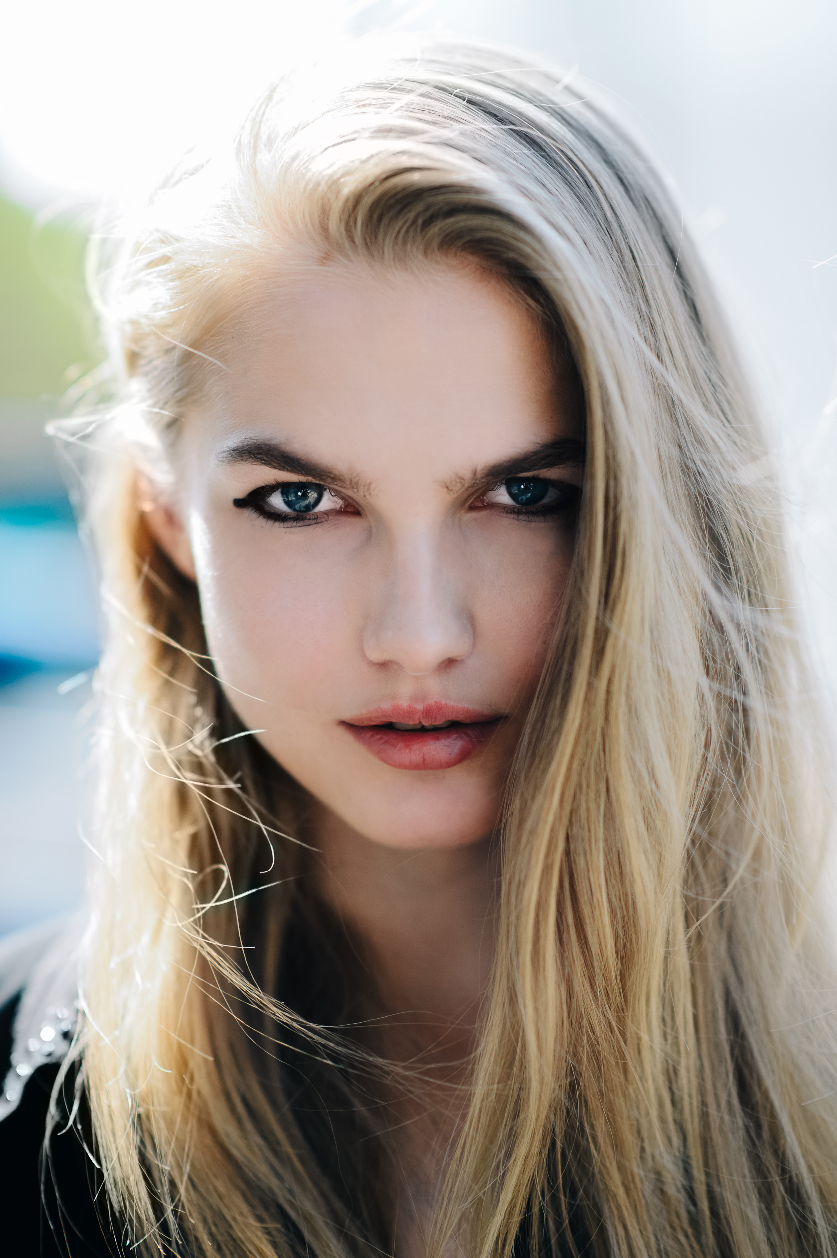 Portrait of Polish model