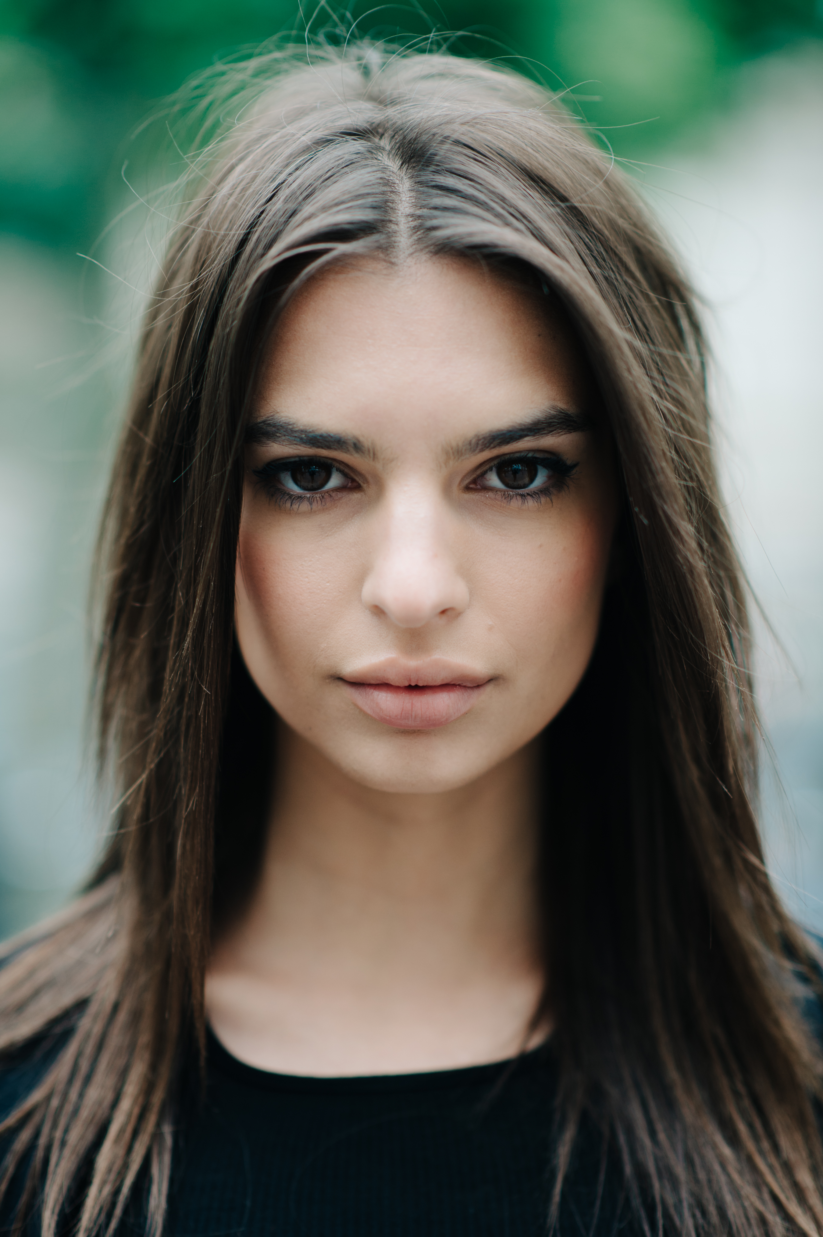 Portrait of a beautiful model