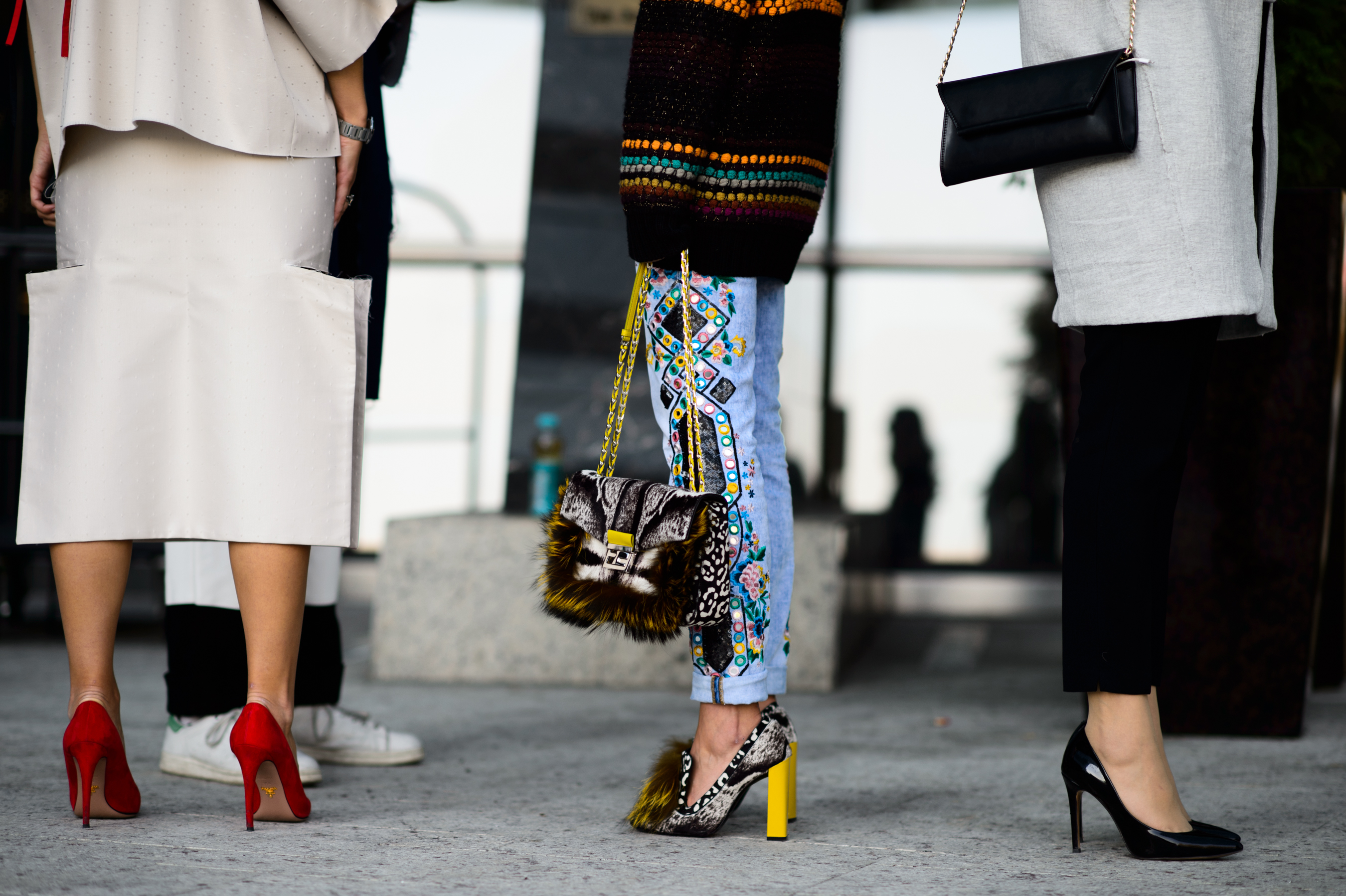 Group of women before the show