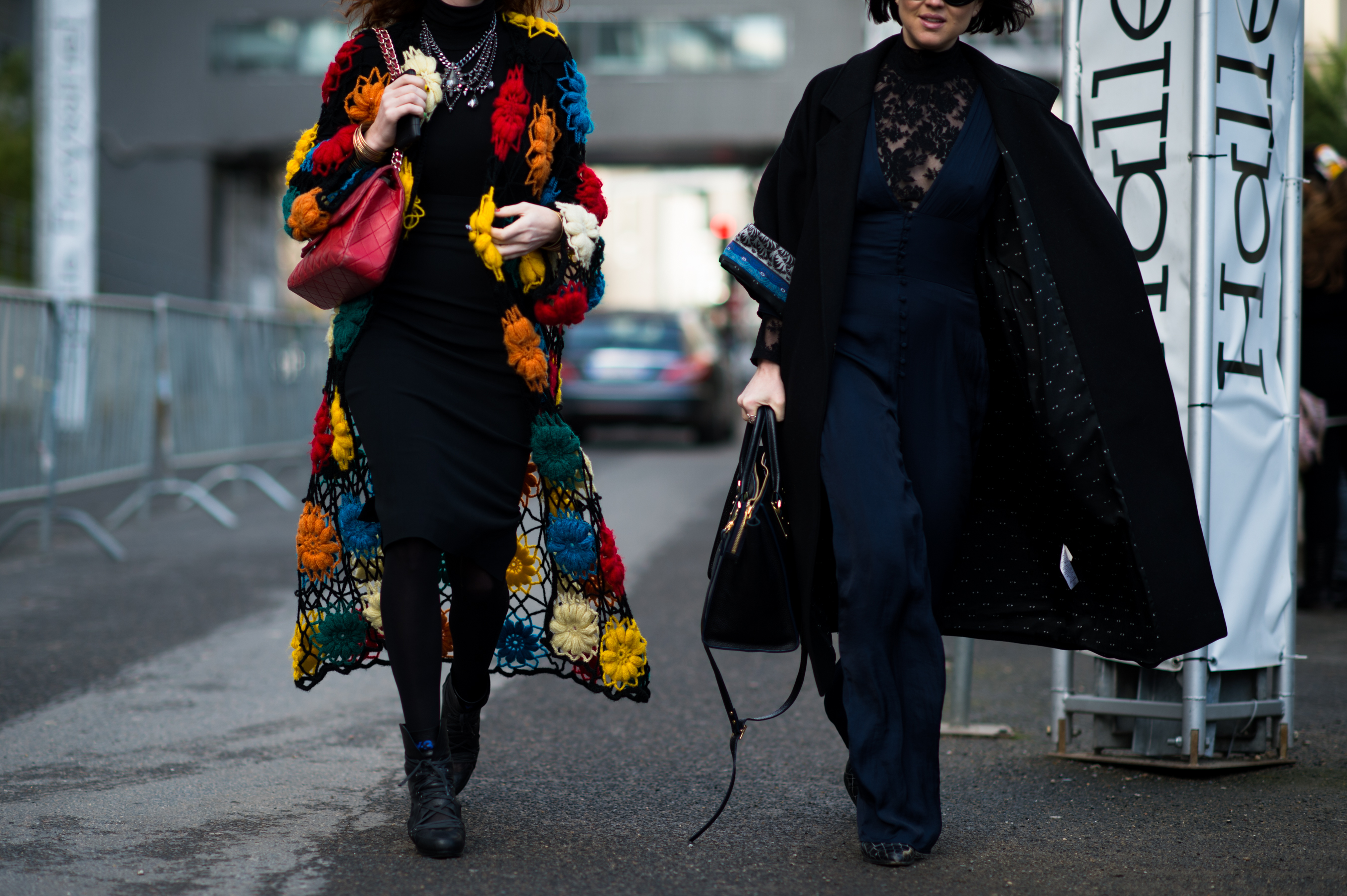 Two women after the show