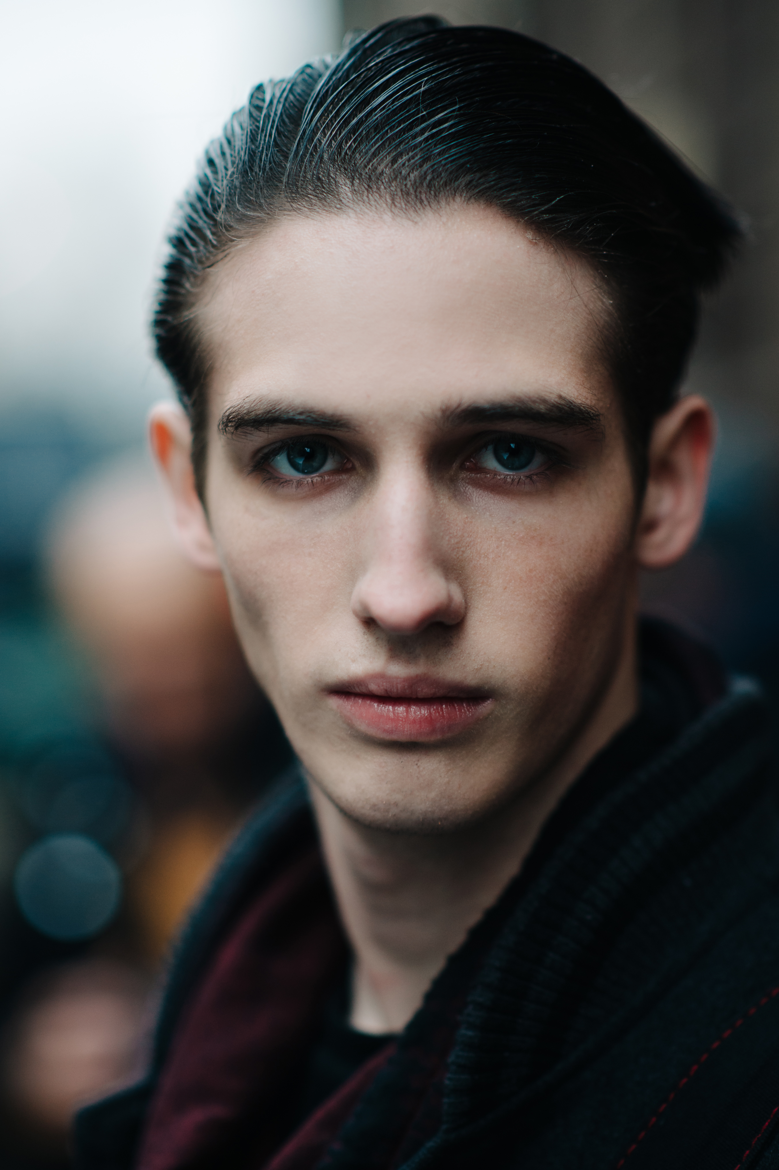 Portrait of a male model