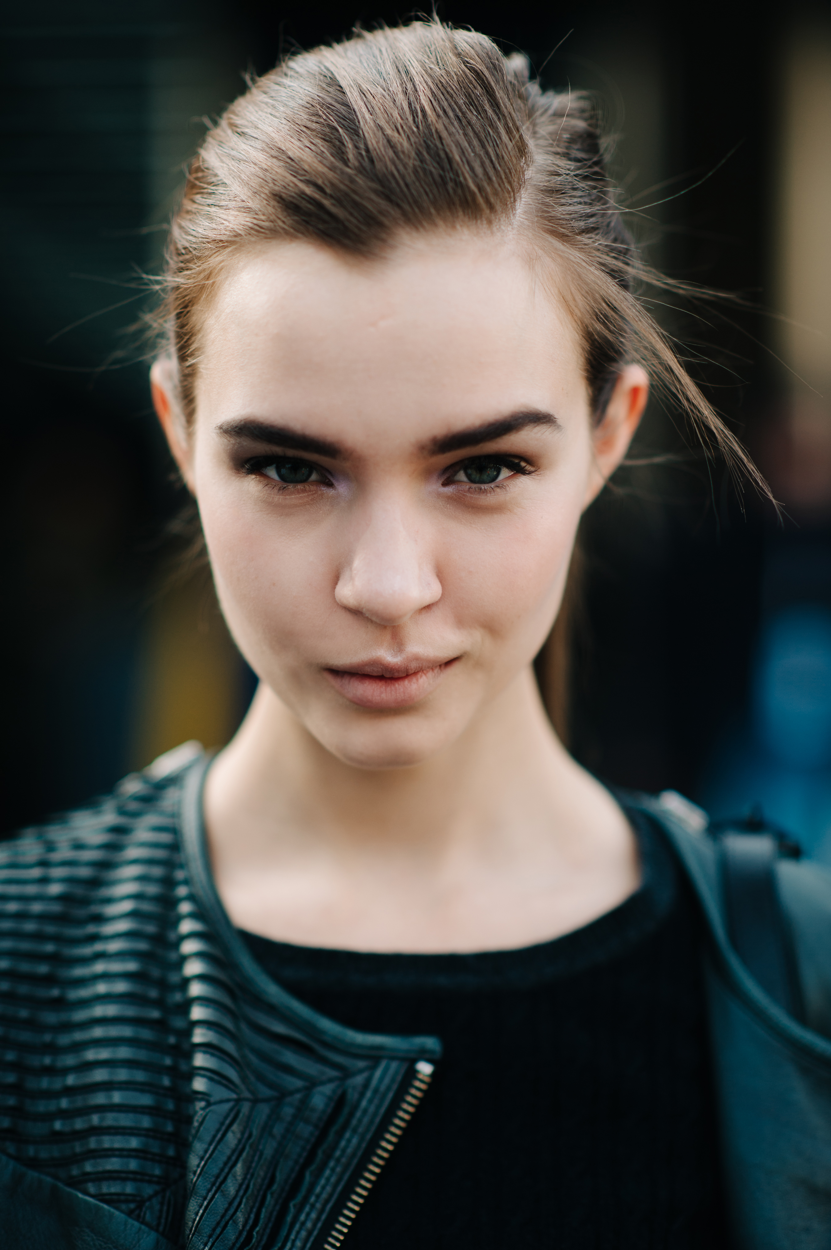 Portrait of a Danish model