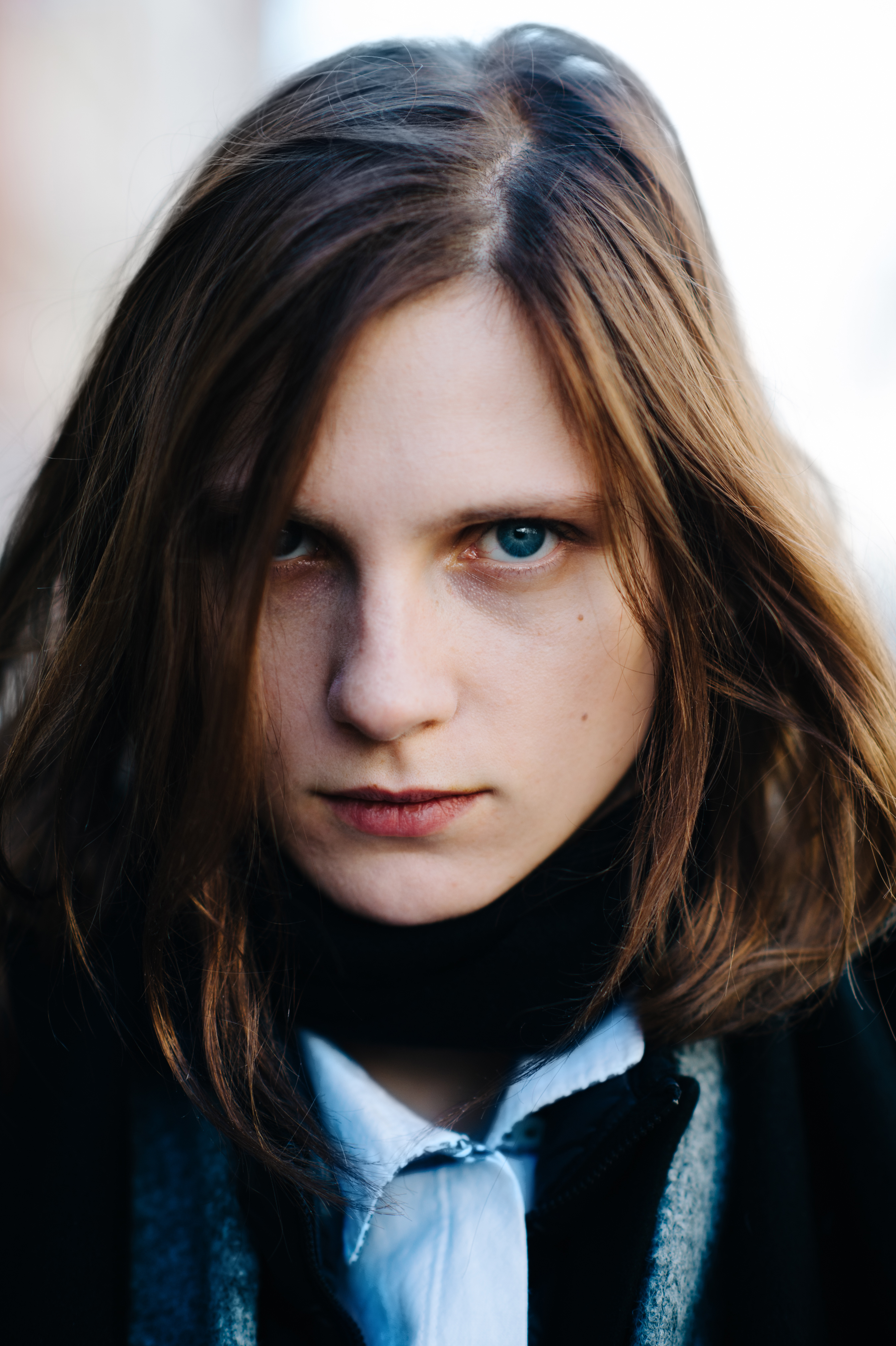 Portrait of a Polish model