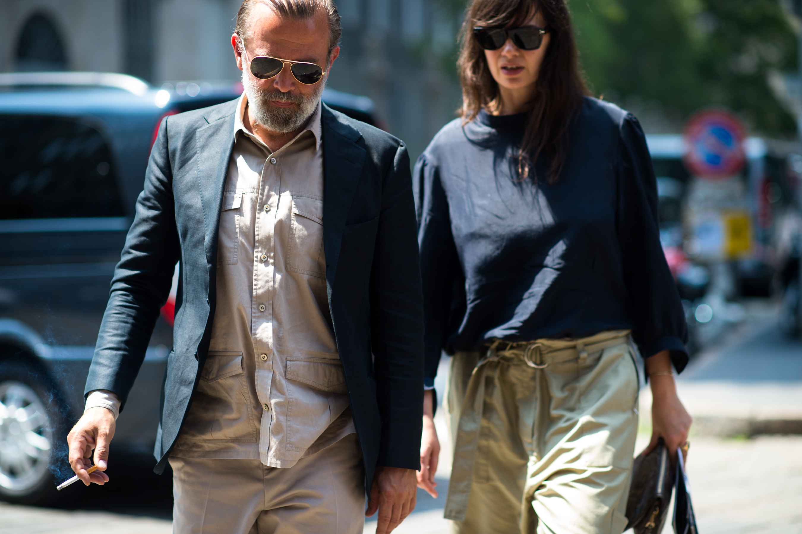 Vogue stylists before the show