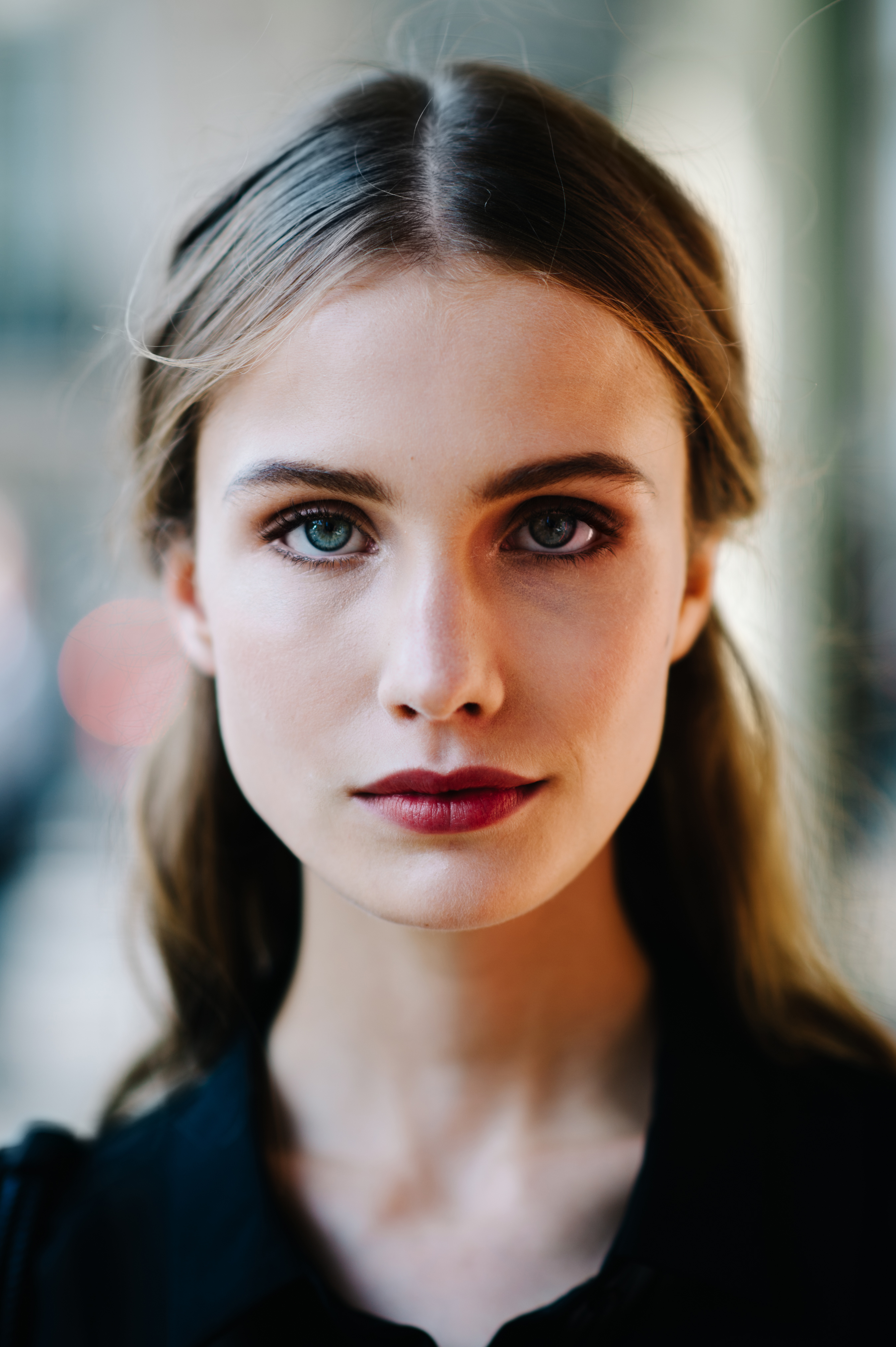 Portrait of a beautiful model