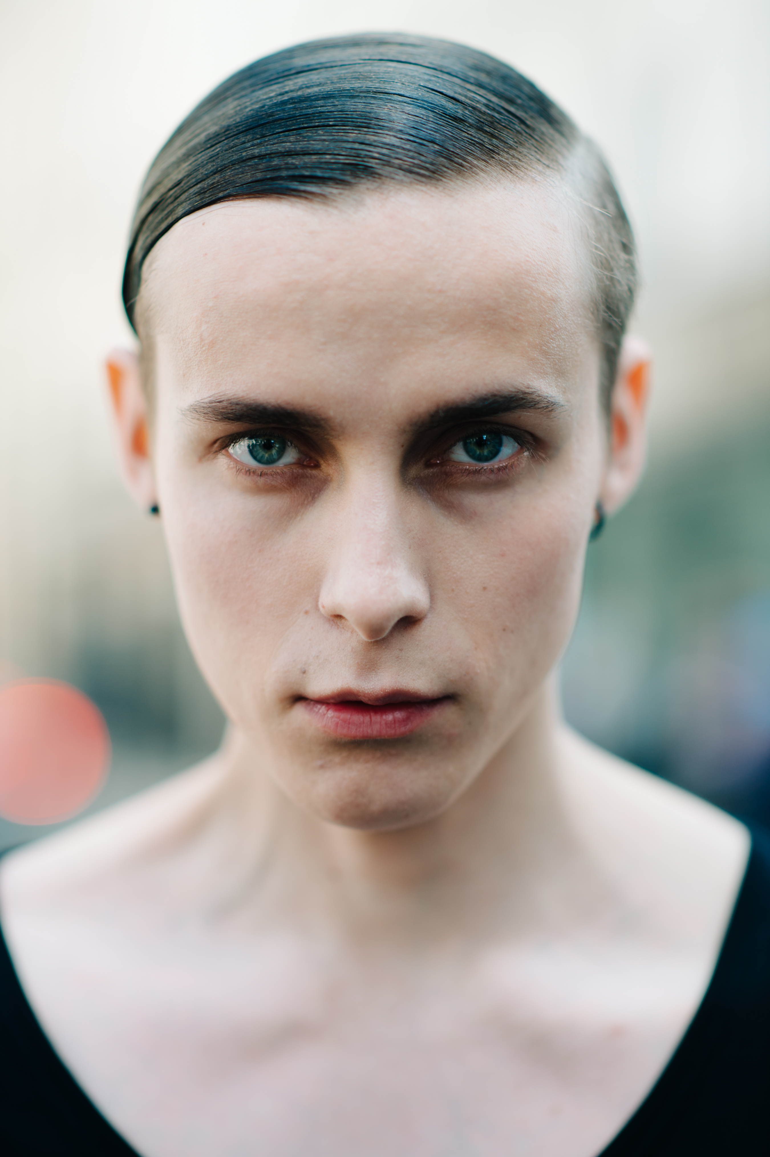 Portrait of a male model