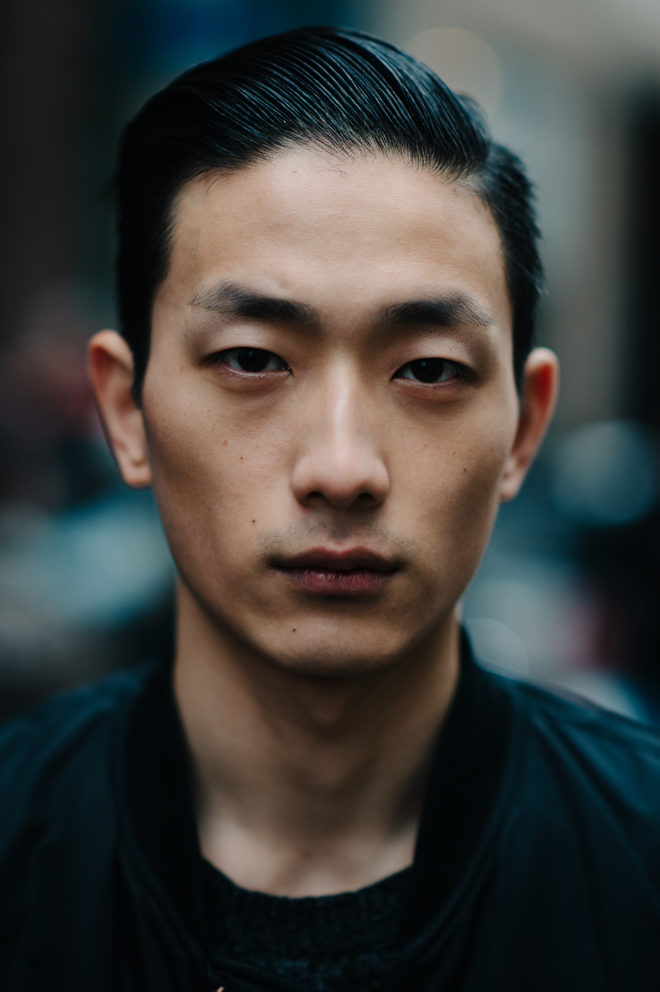 Portrait of an asian male model