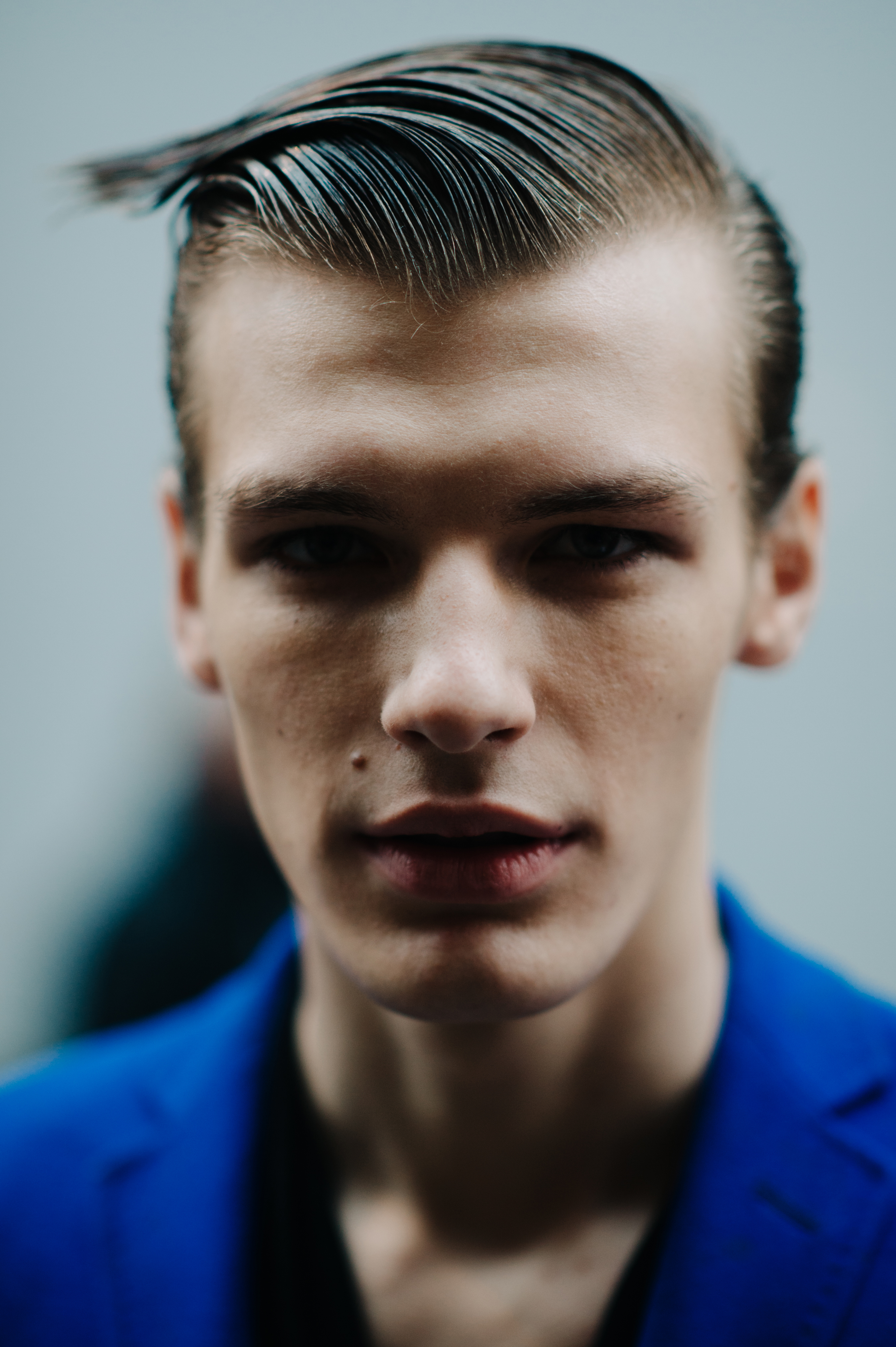 Portrait of a male model