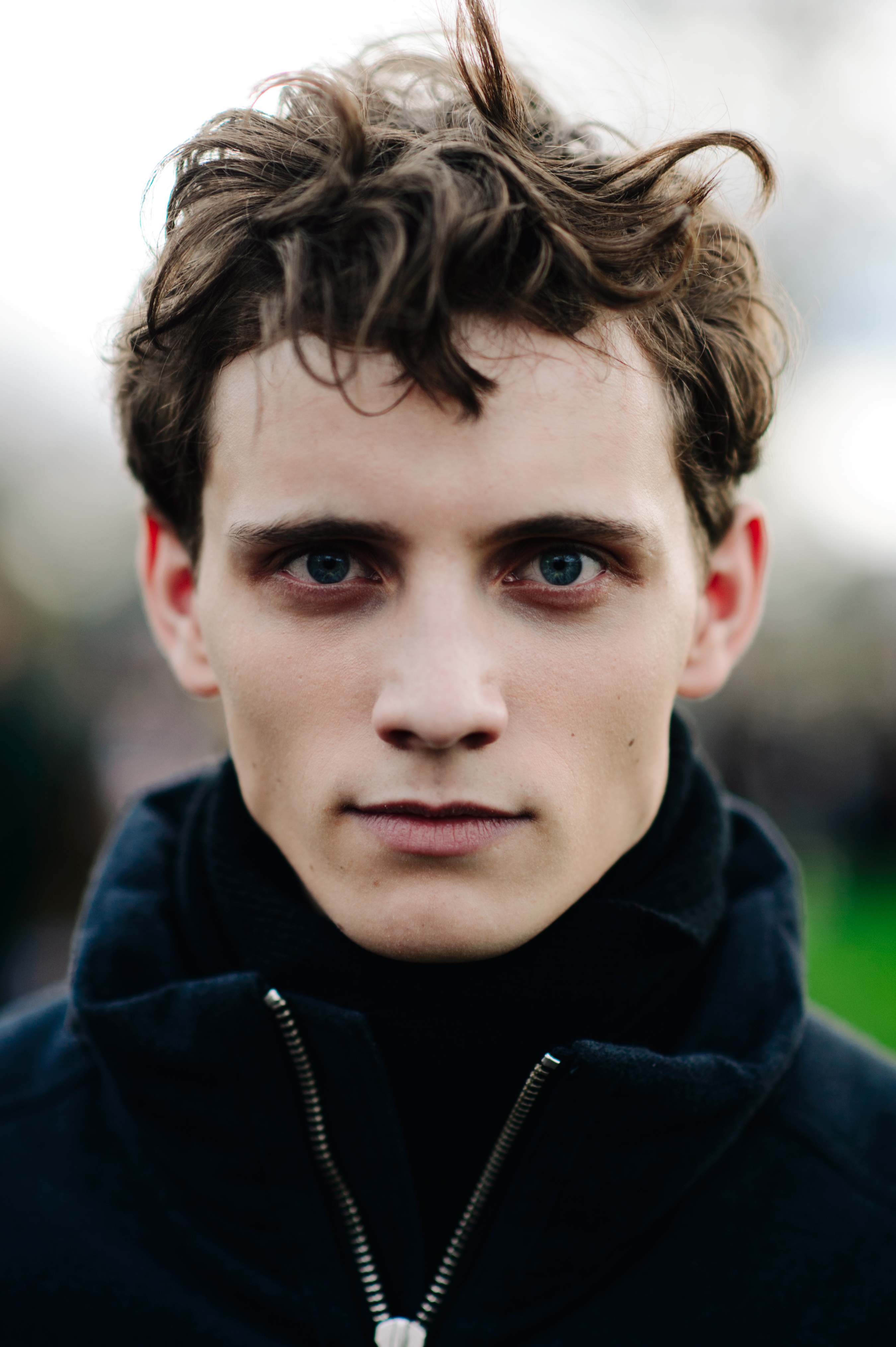 Portrait of a male model