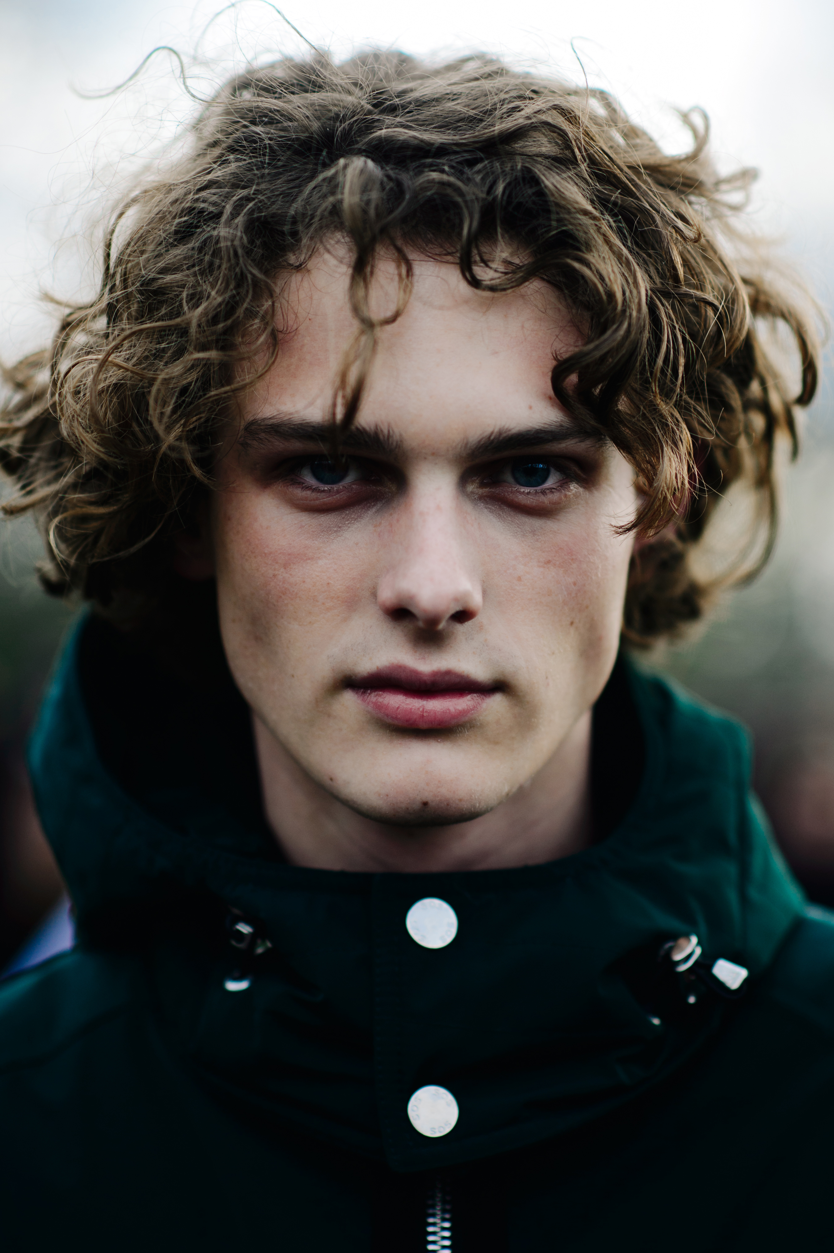 Portrait of a male model