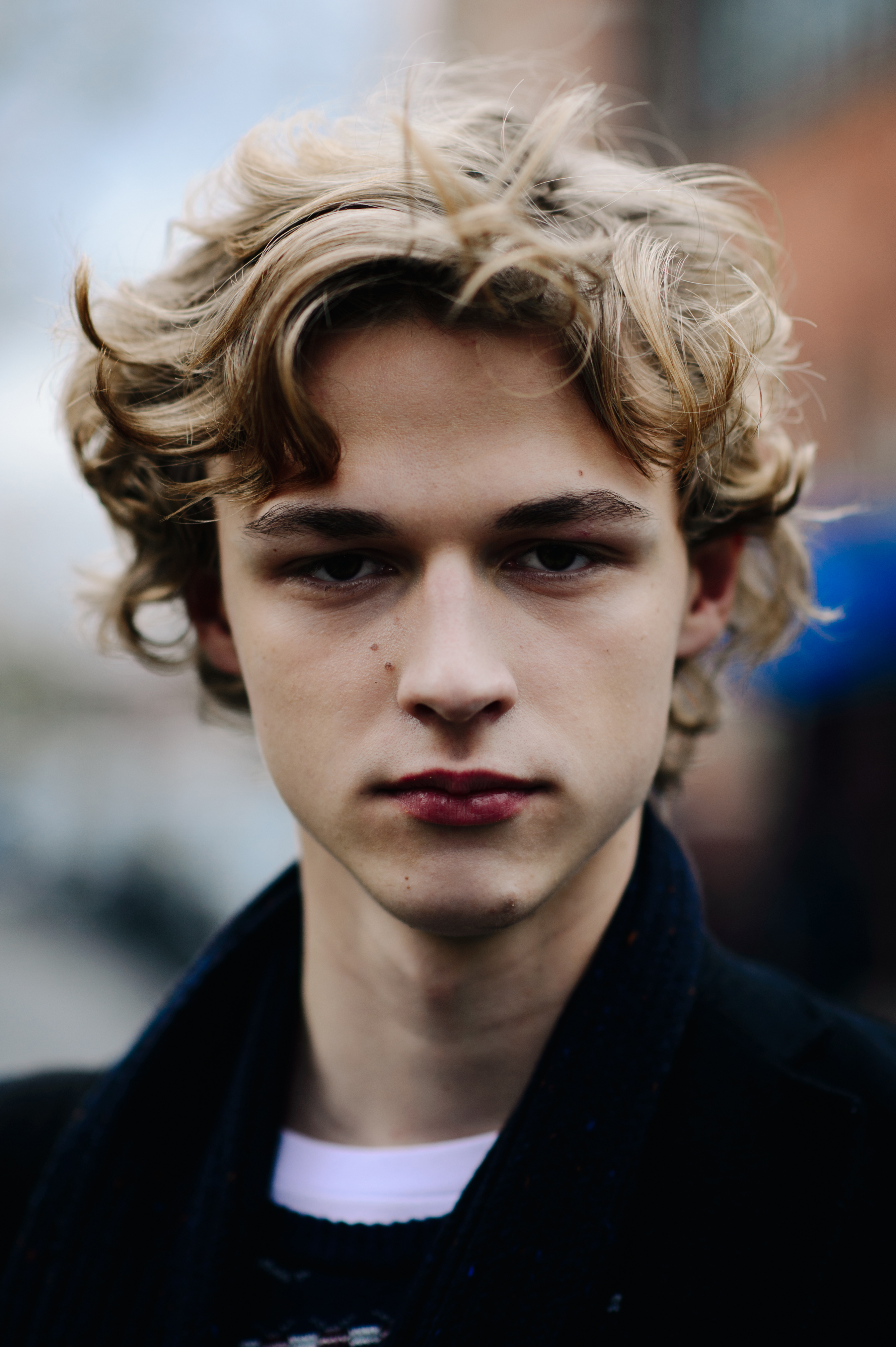 Portrait of a male model
