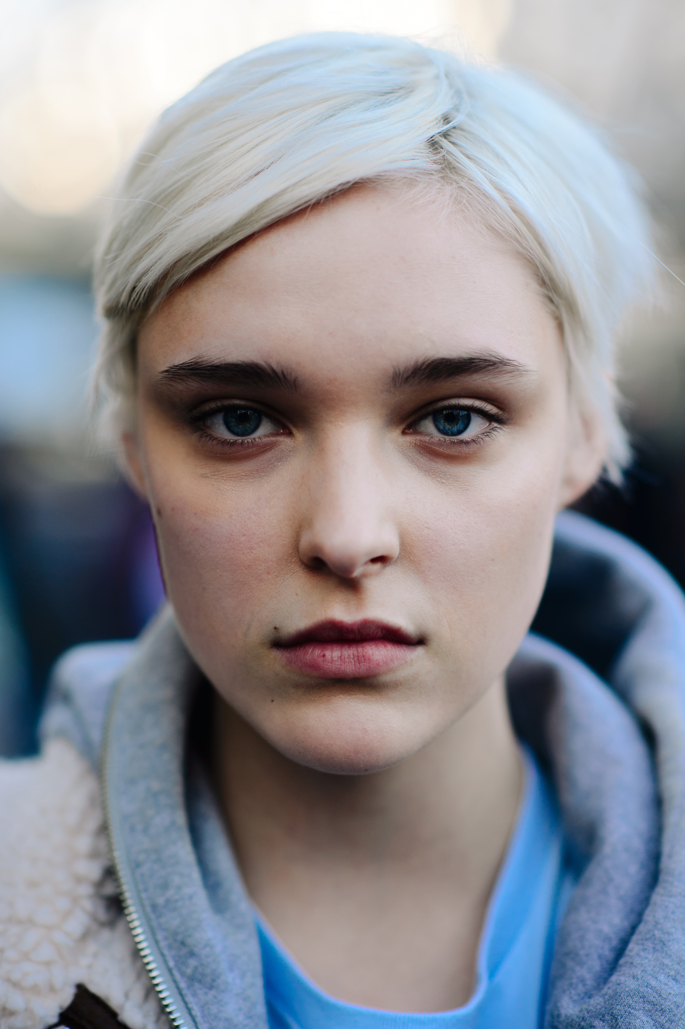 German model after Gosha Rubchinskiy