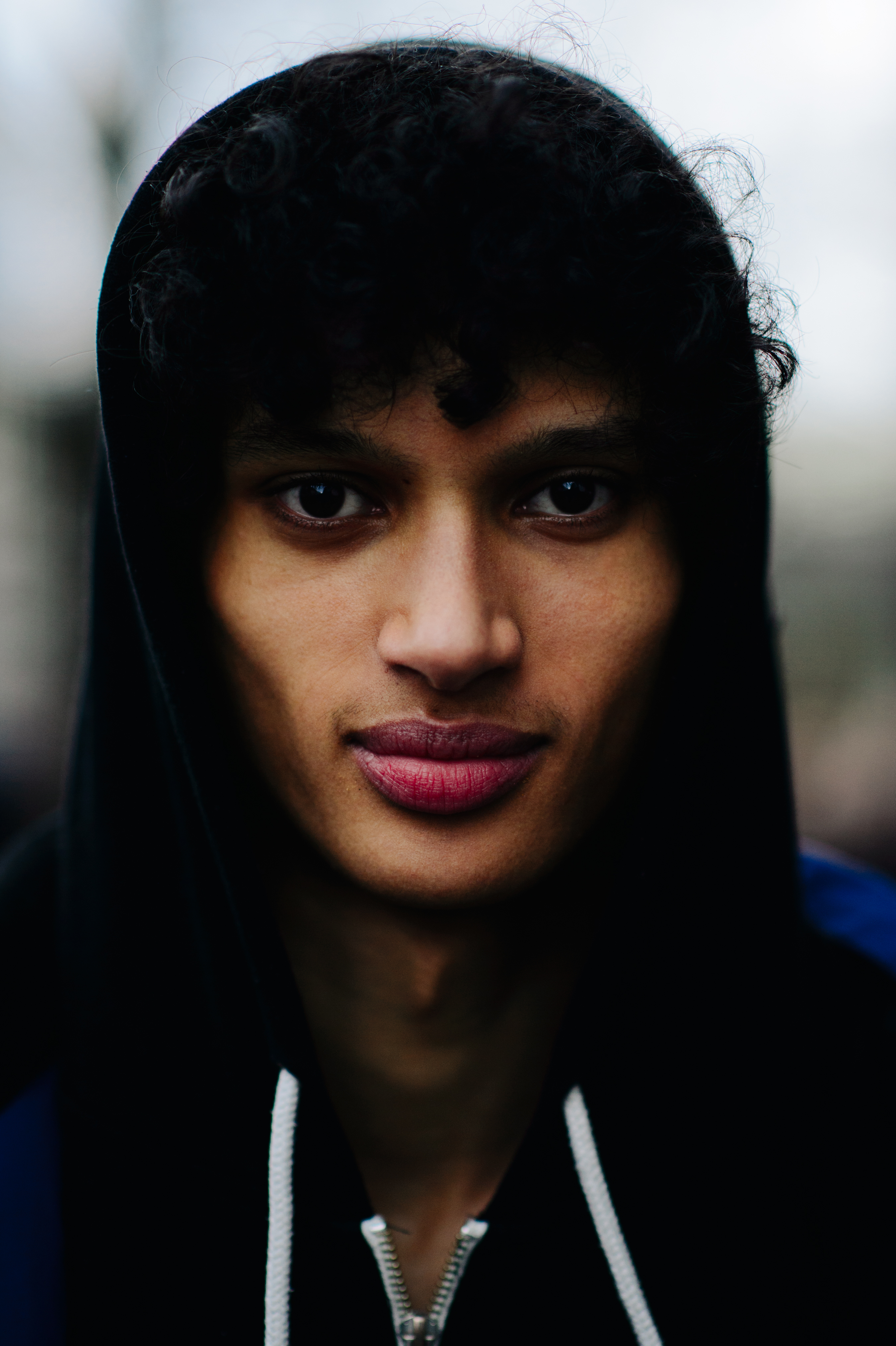 Portrait of a male model