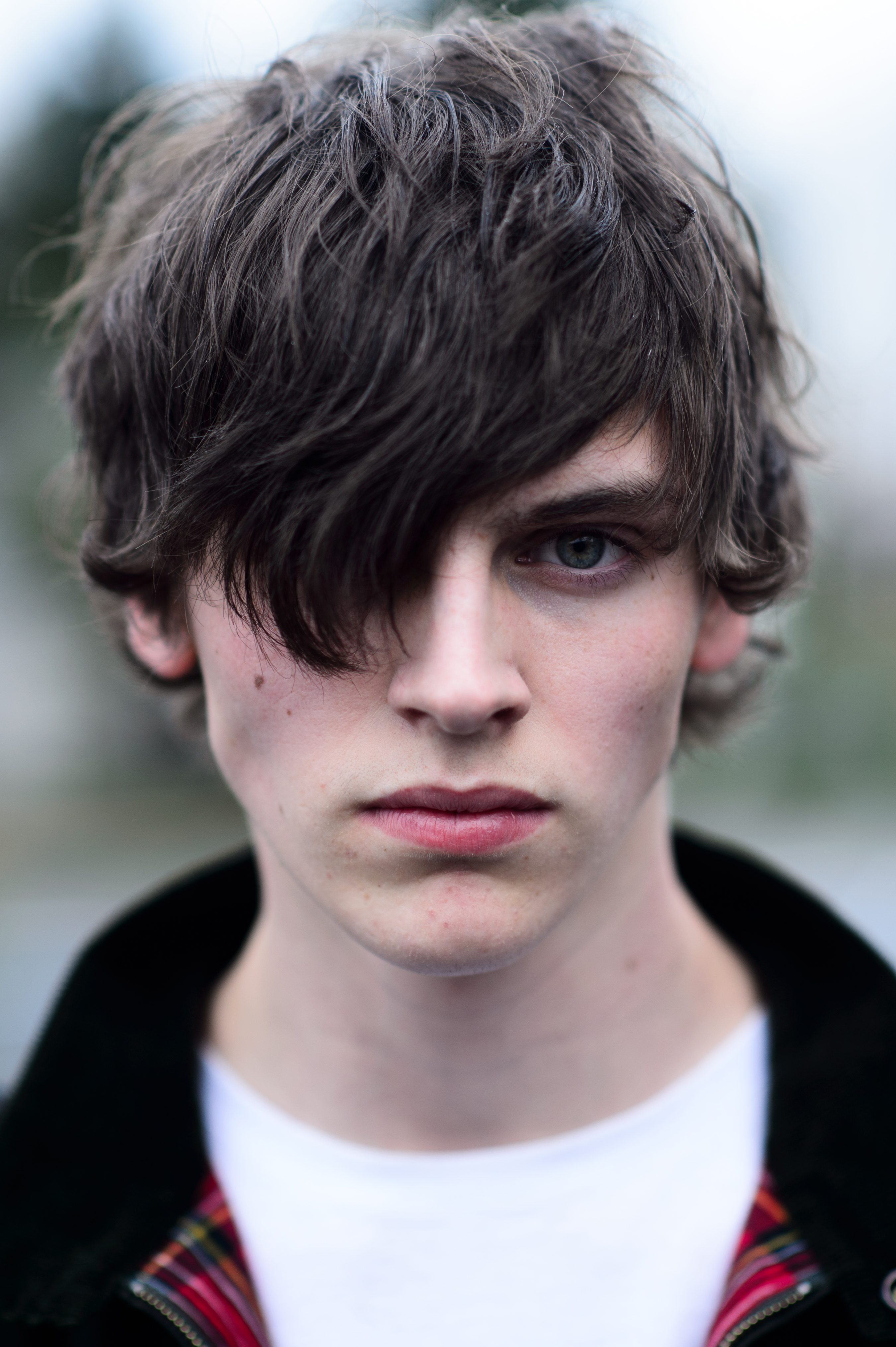 Portrait of a male model