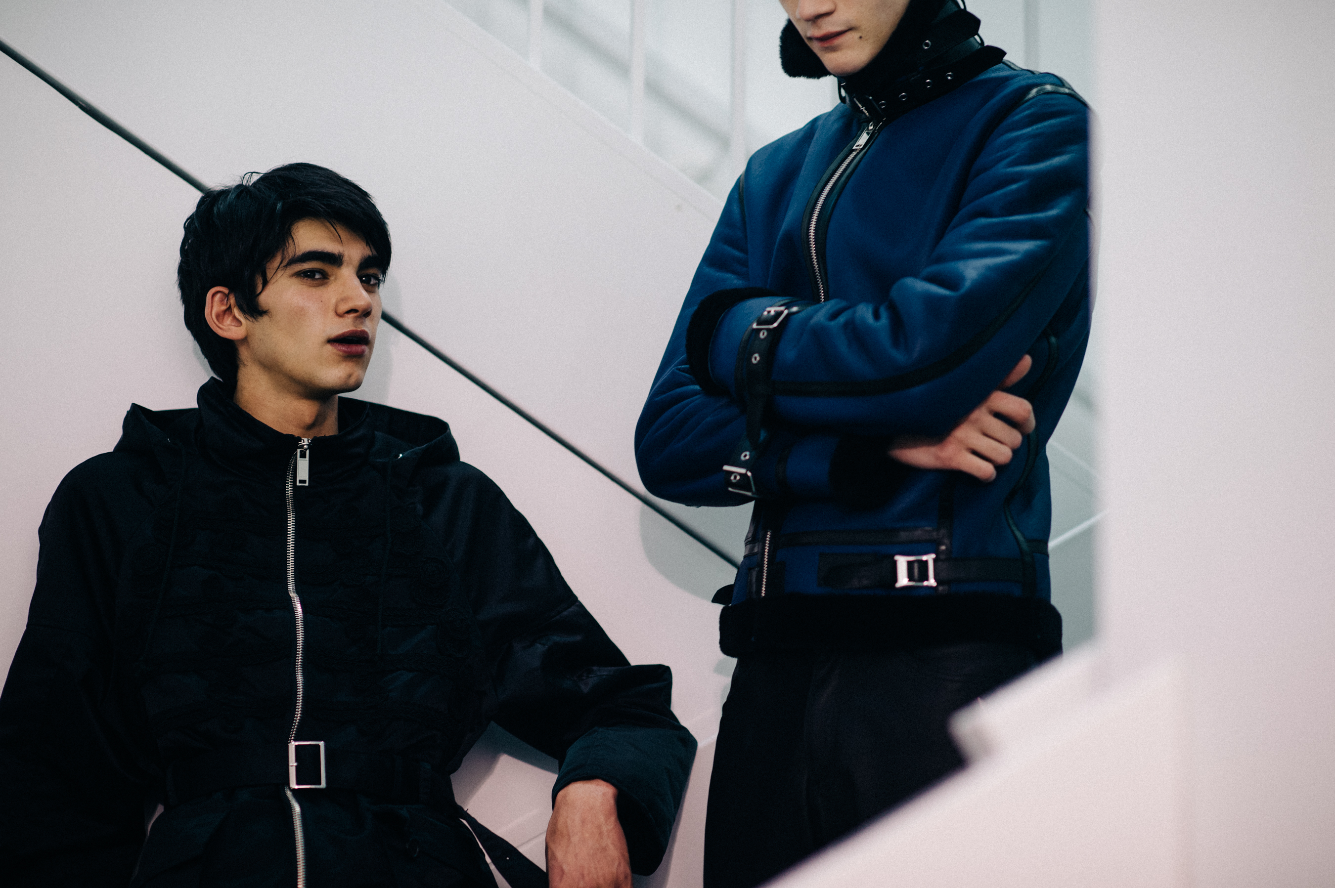 Two male models